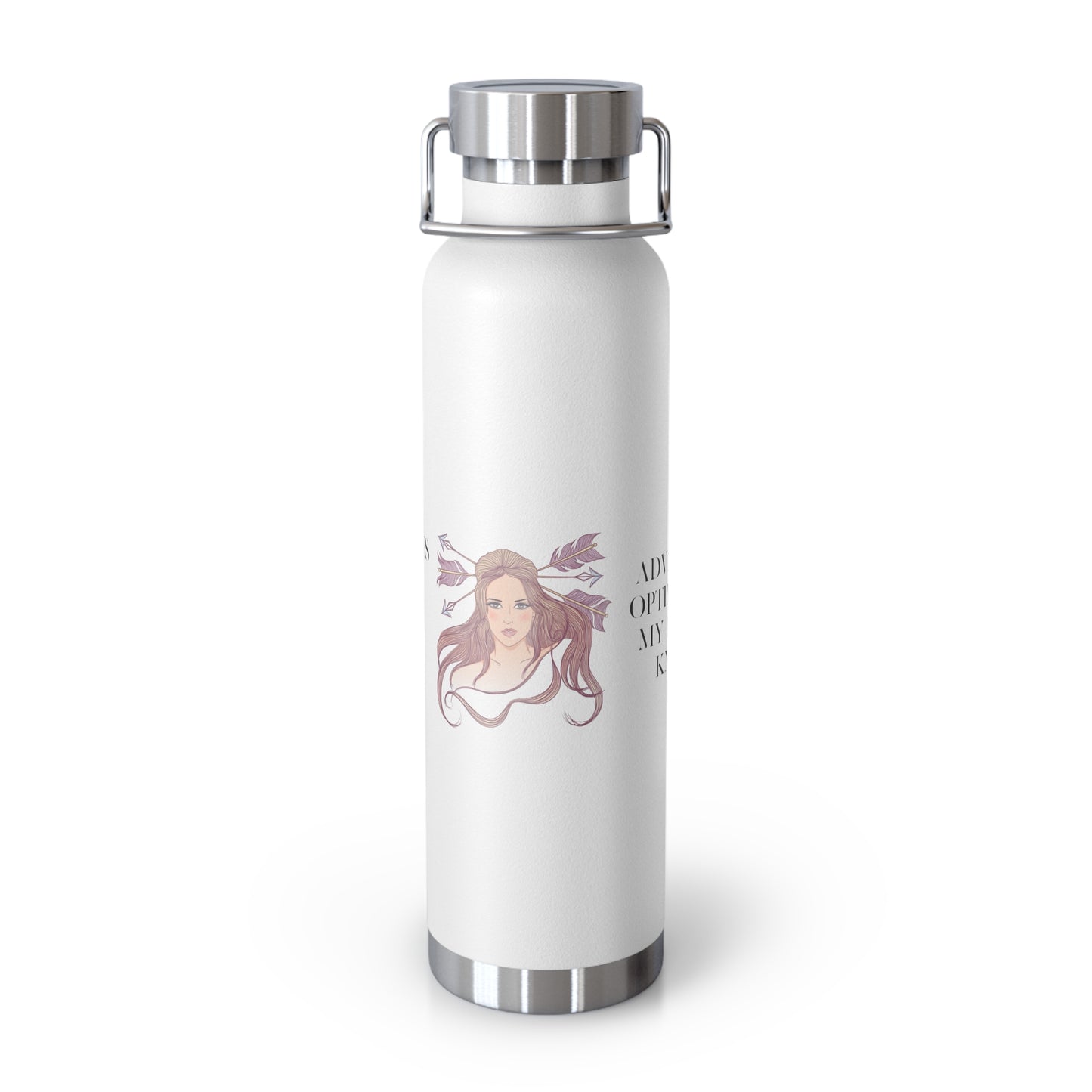 Zodiac Sagittarius Copper Vacuum Insulated Bottle, 22oz