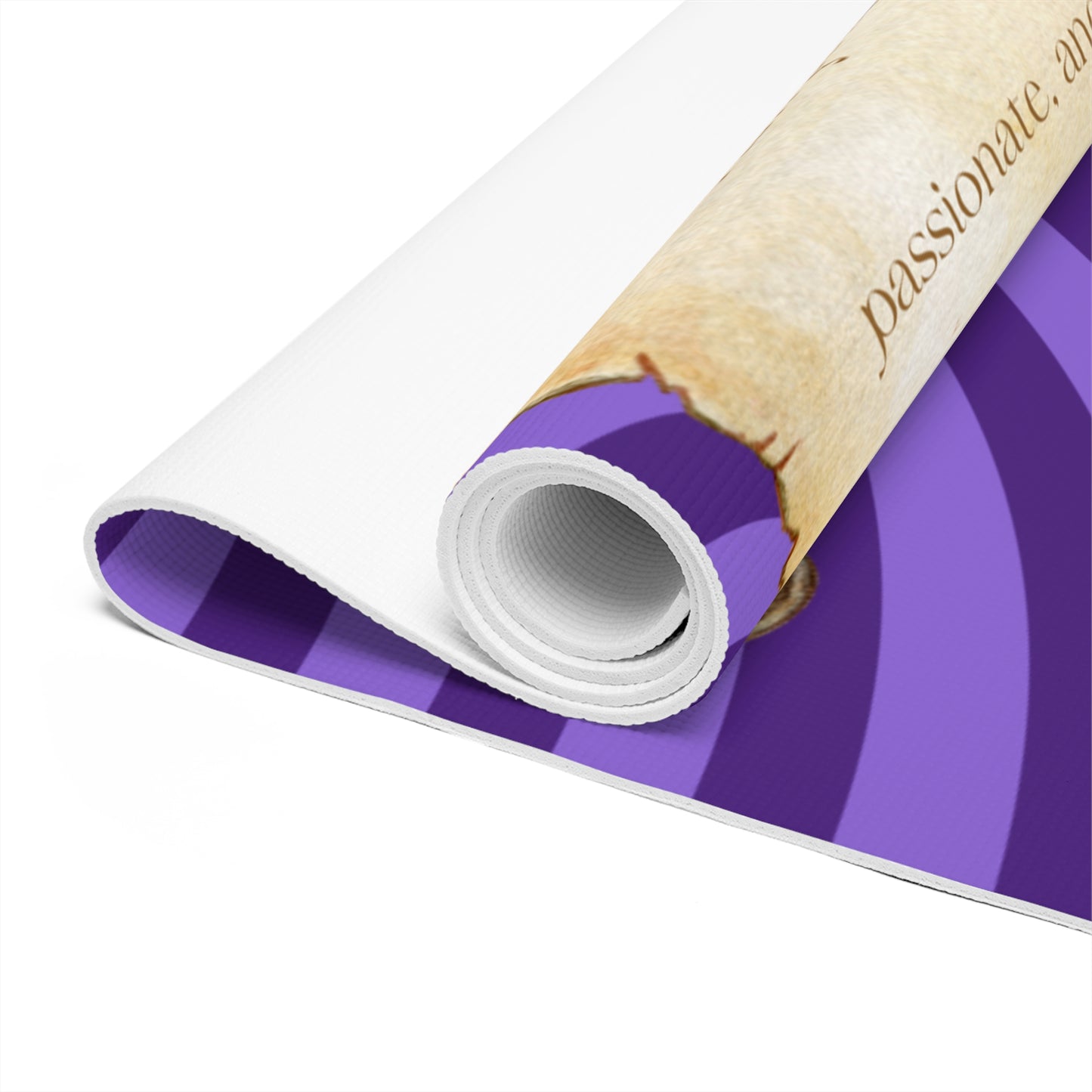 Purple Meditation Zodiac Scorpio Foam Yoga Mat