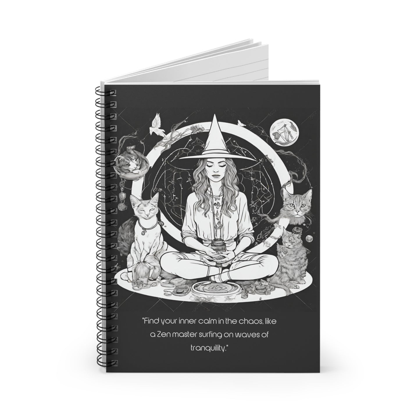 Zen Master Spiral Notebook - Ruled Line