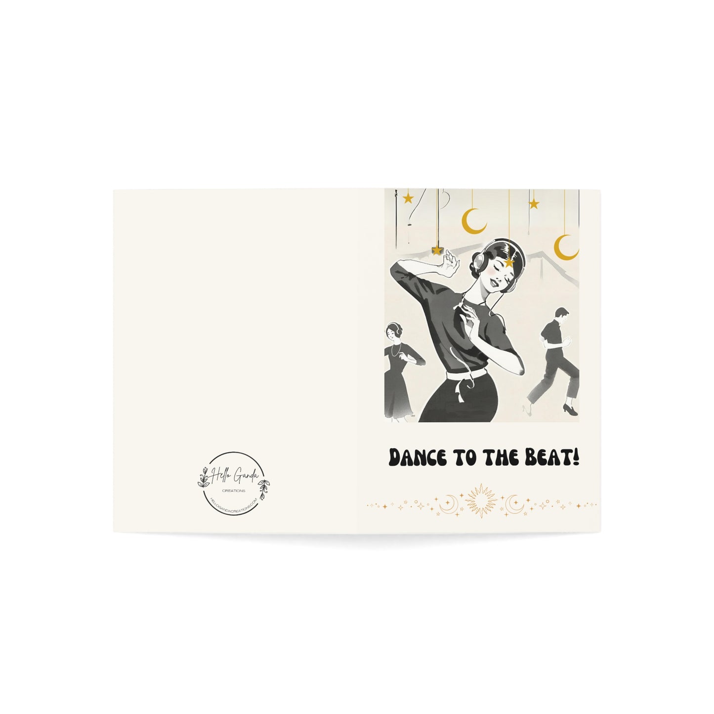 Dancing Queen Greeting Cards (1, 10, 30, and 50pcs)