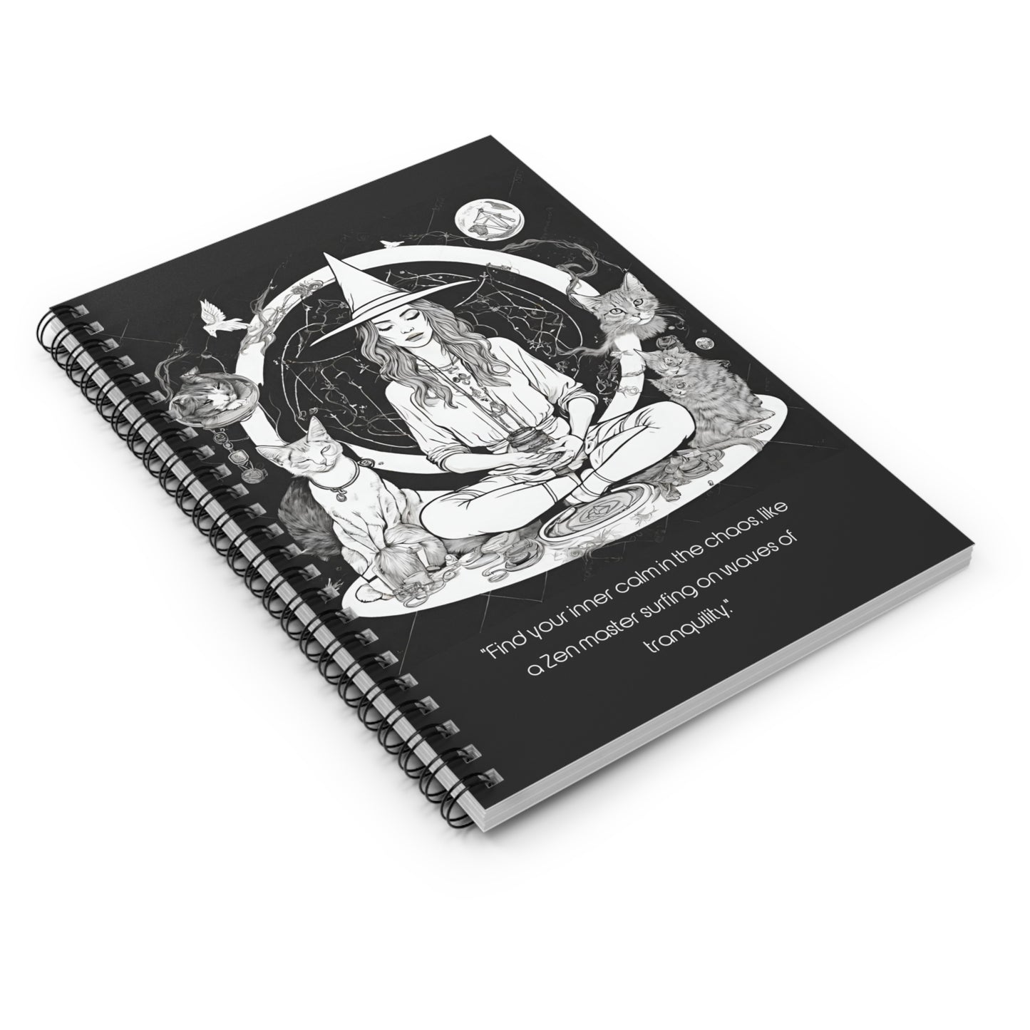 Zen Master Spiral Notebook - Ruled Line