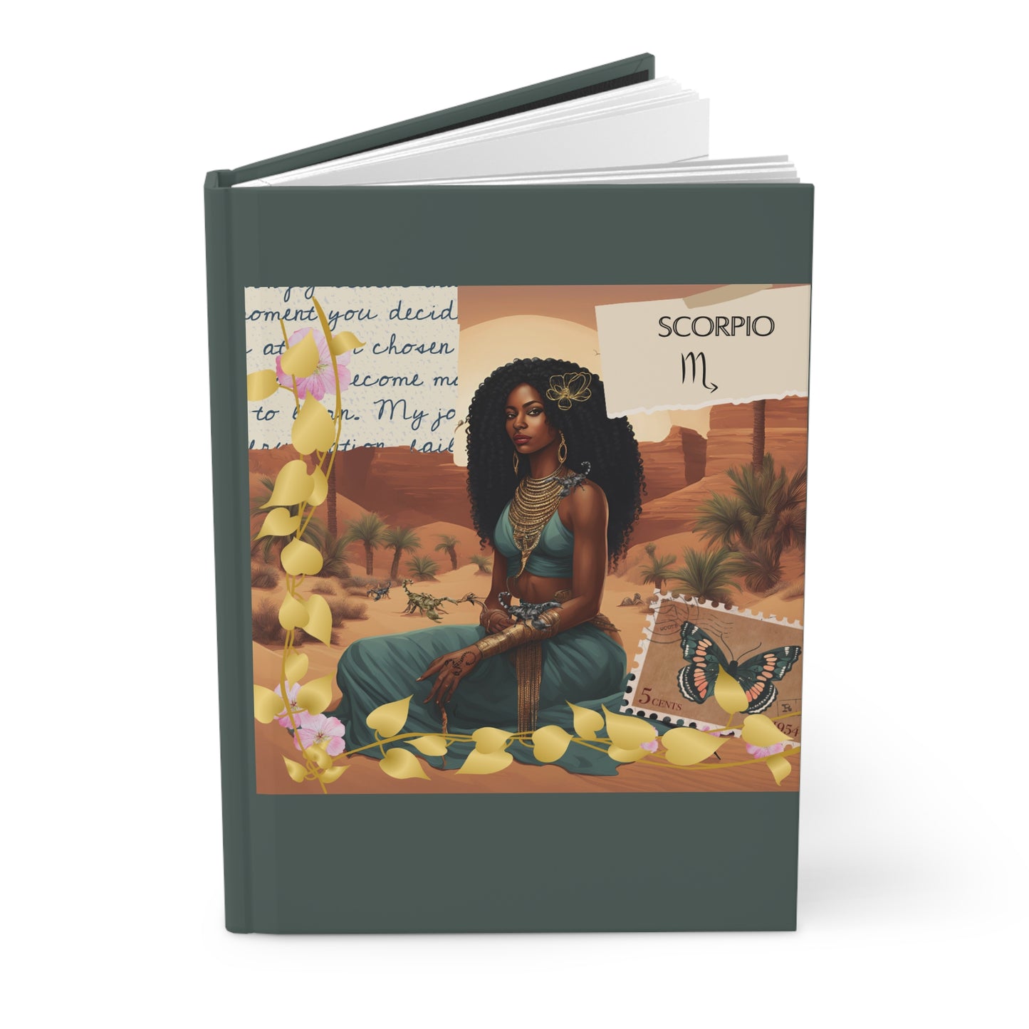 Zodiac Scorpio Hardcover Journal Matte