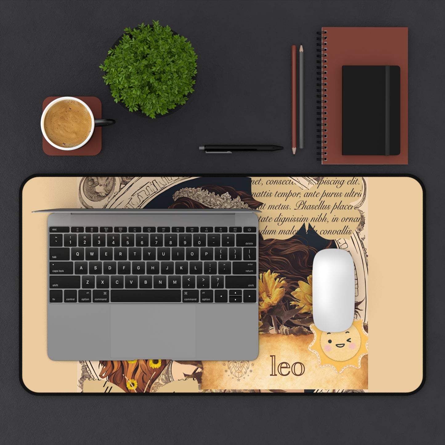 Zodiac Leo Desk Mat