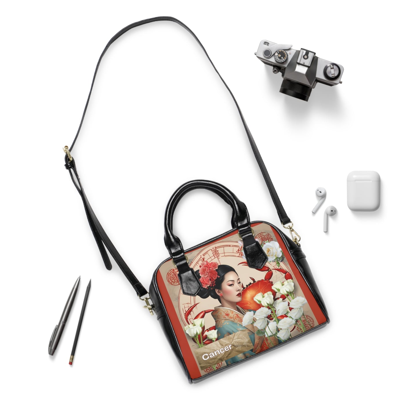 Zodiac Cancer Shoulder Handbag
