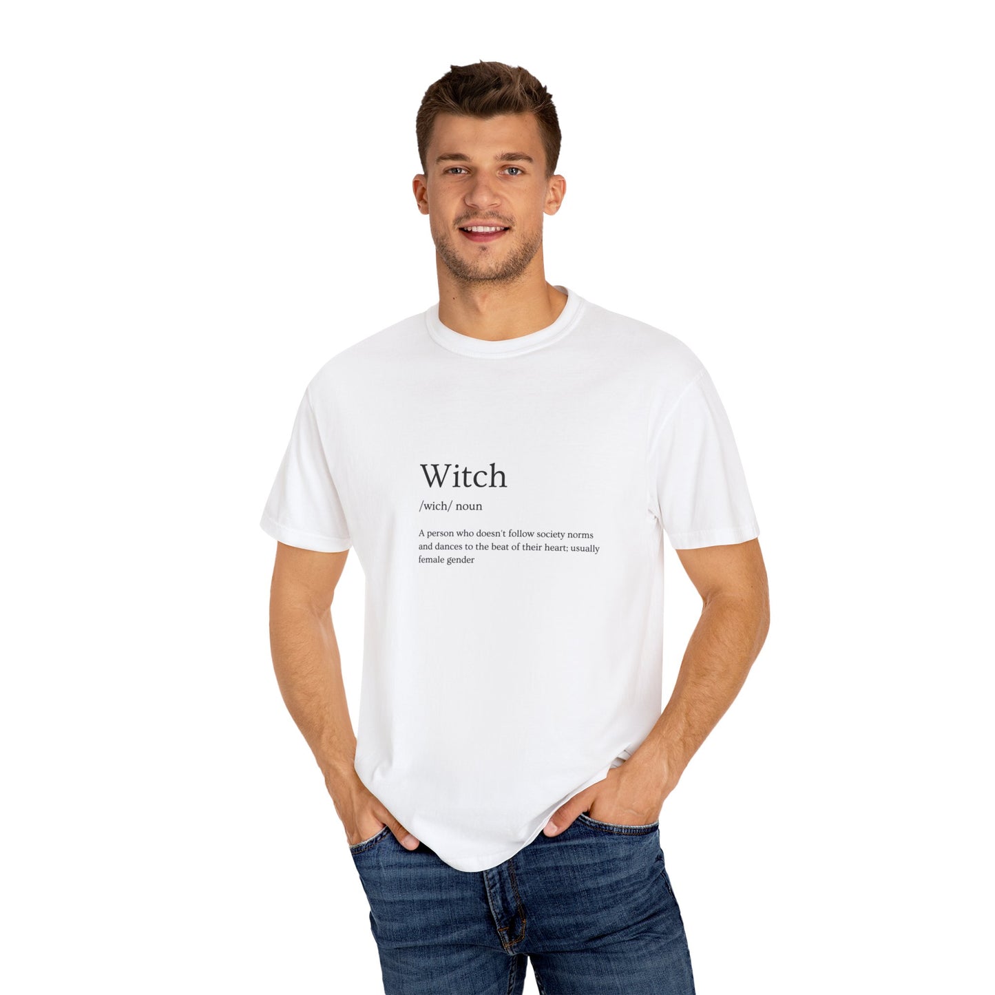 Define Witch - Unisex Garment-Dyed T-shirt