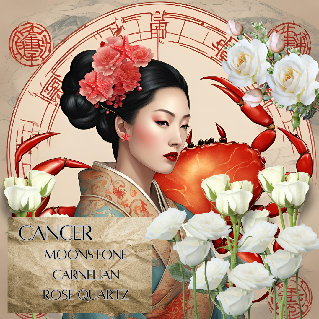 Crystal Healing: Zodiac Addition - Cancer and her stones