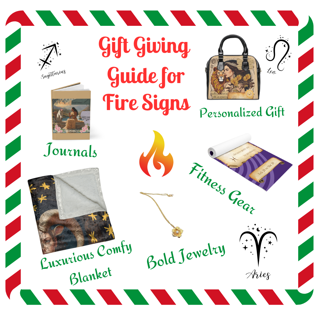 Holiday Gift Ideas for Women Fire Zodiac Signs: Aries, Leo, and Sagittarius