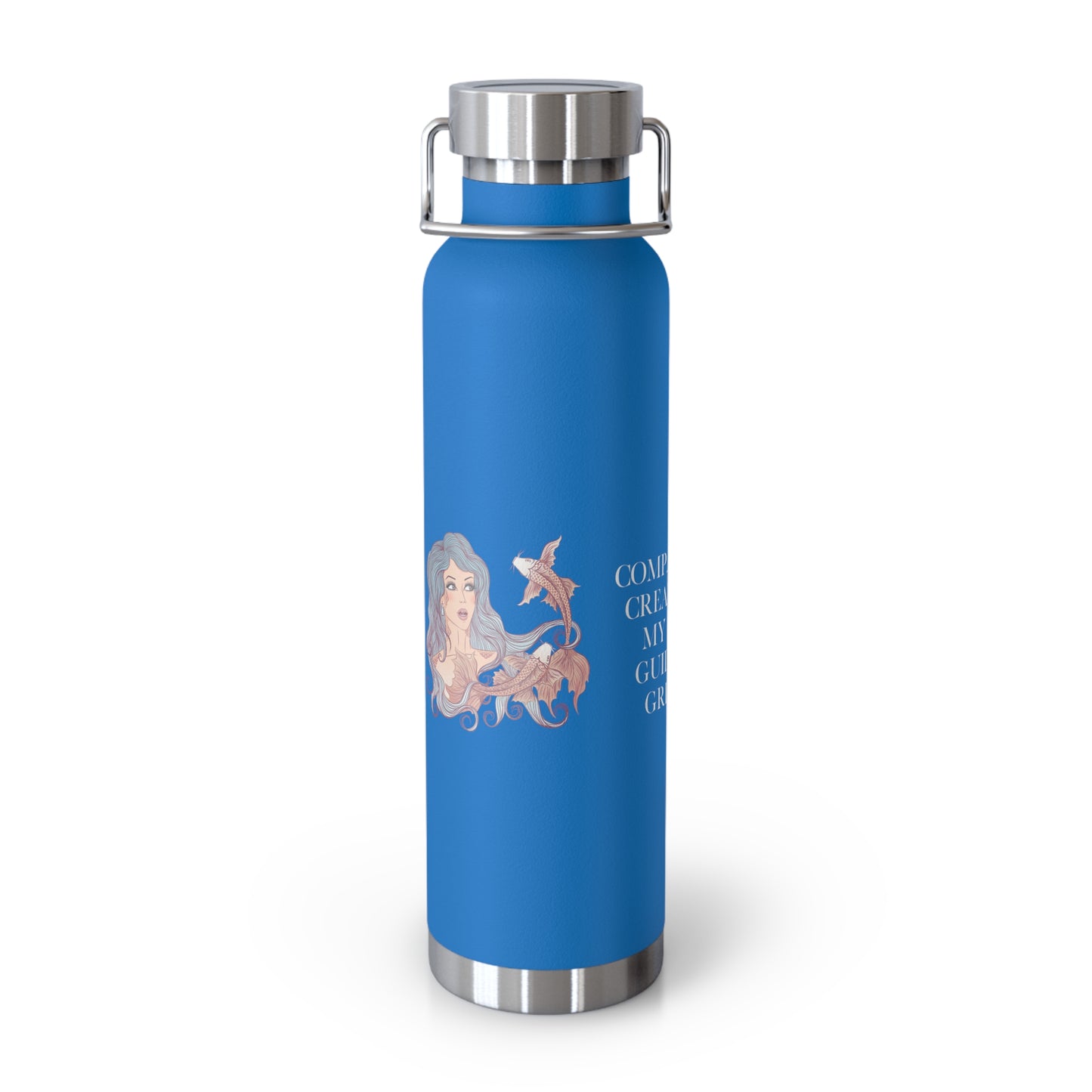 Zodiac Pisces Copper Vacuum Insulated Bottle, 22oz