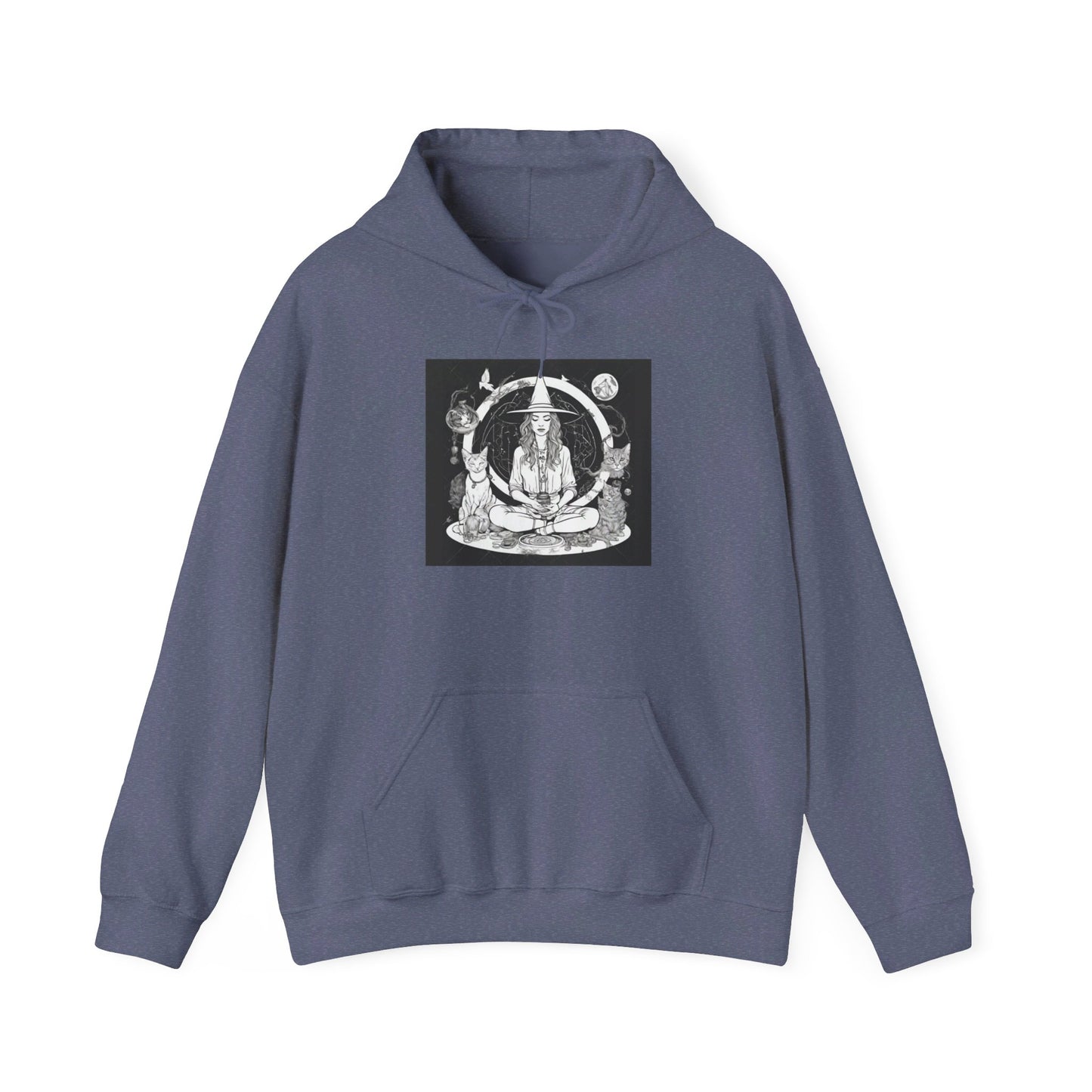 Mediating for the moment Unisex Heavy Blend™ Hooded Sweatshirt