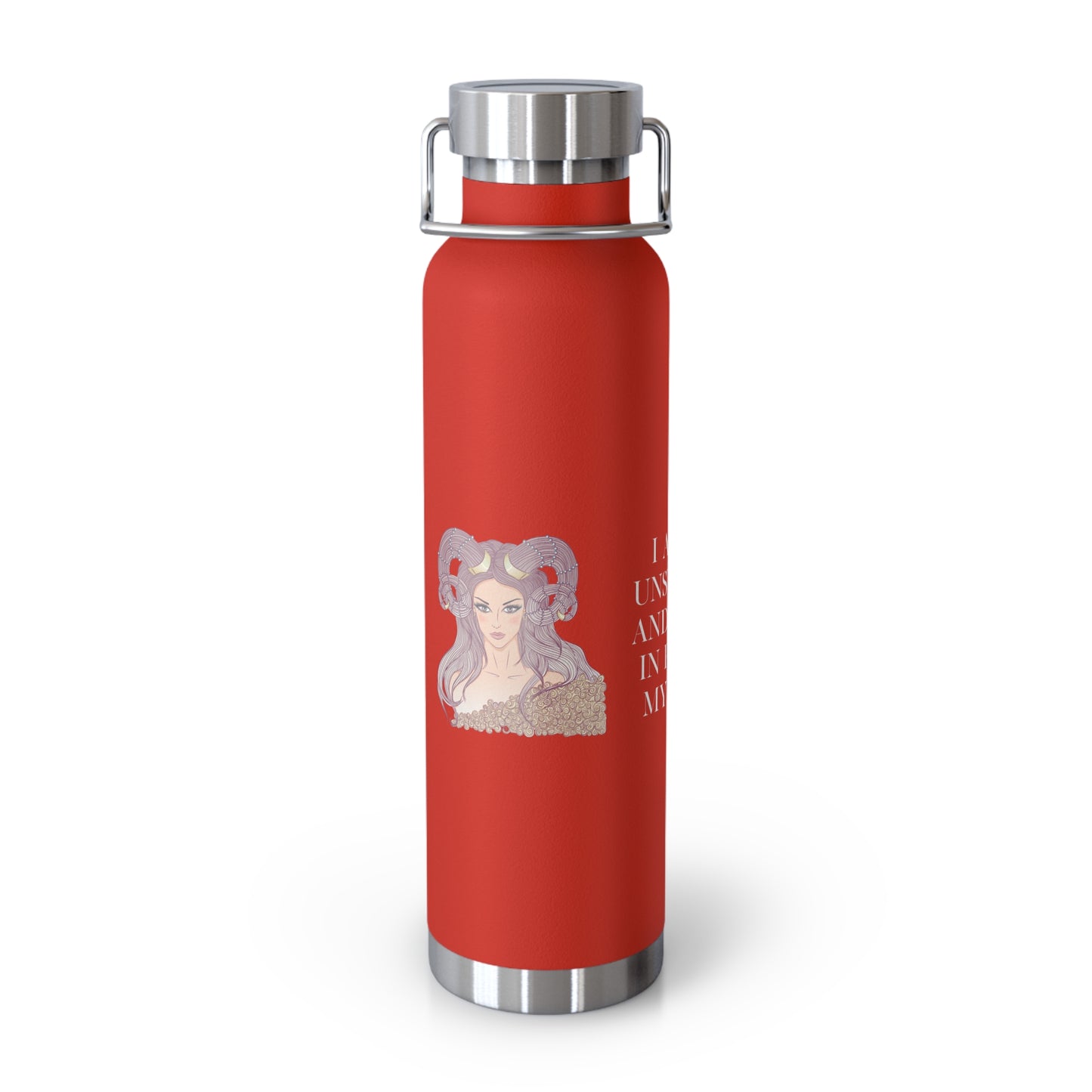 Zodiac Aries Copper Vacuum Insulated Bottle, 22oz