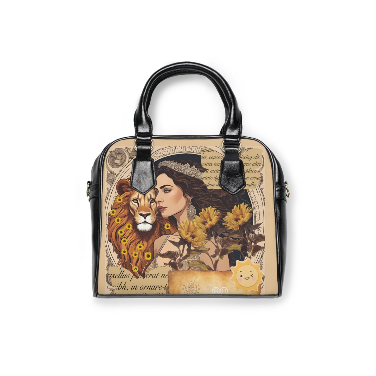 Zodiac Leo Shoulder Handbag