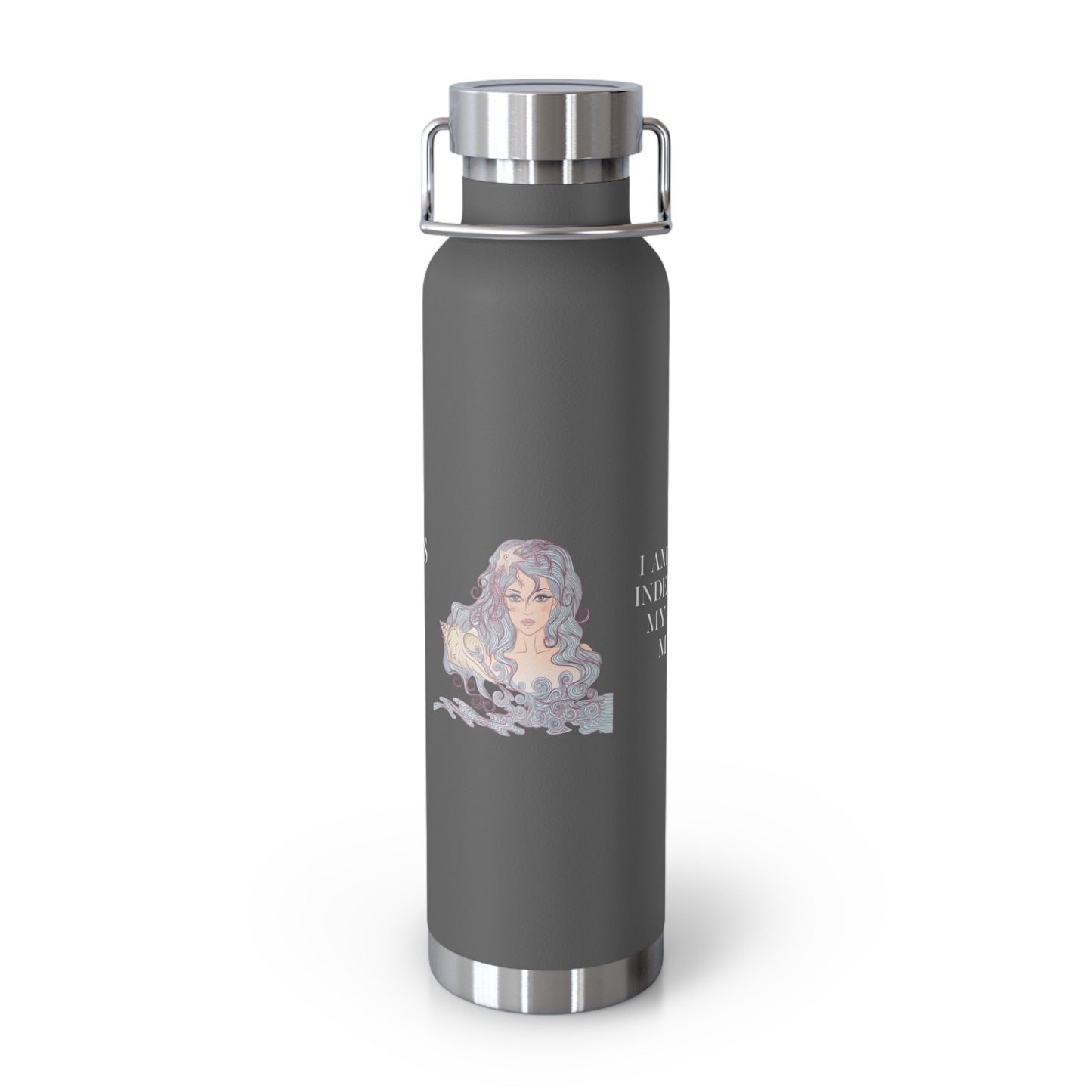 Zodiac Aquarius Copper Vacuum Insulated Bottle, 22oz