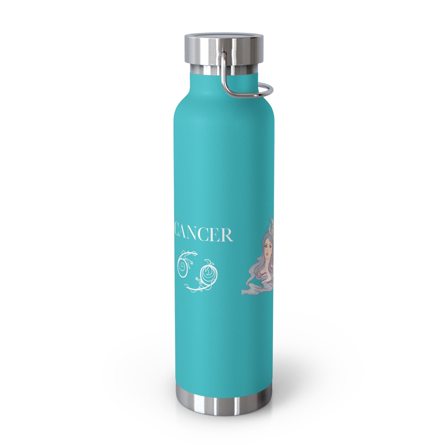 Zodiac Cancer Copper Vacuum Insulated Bottle, 22oz