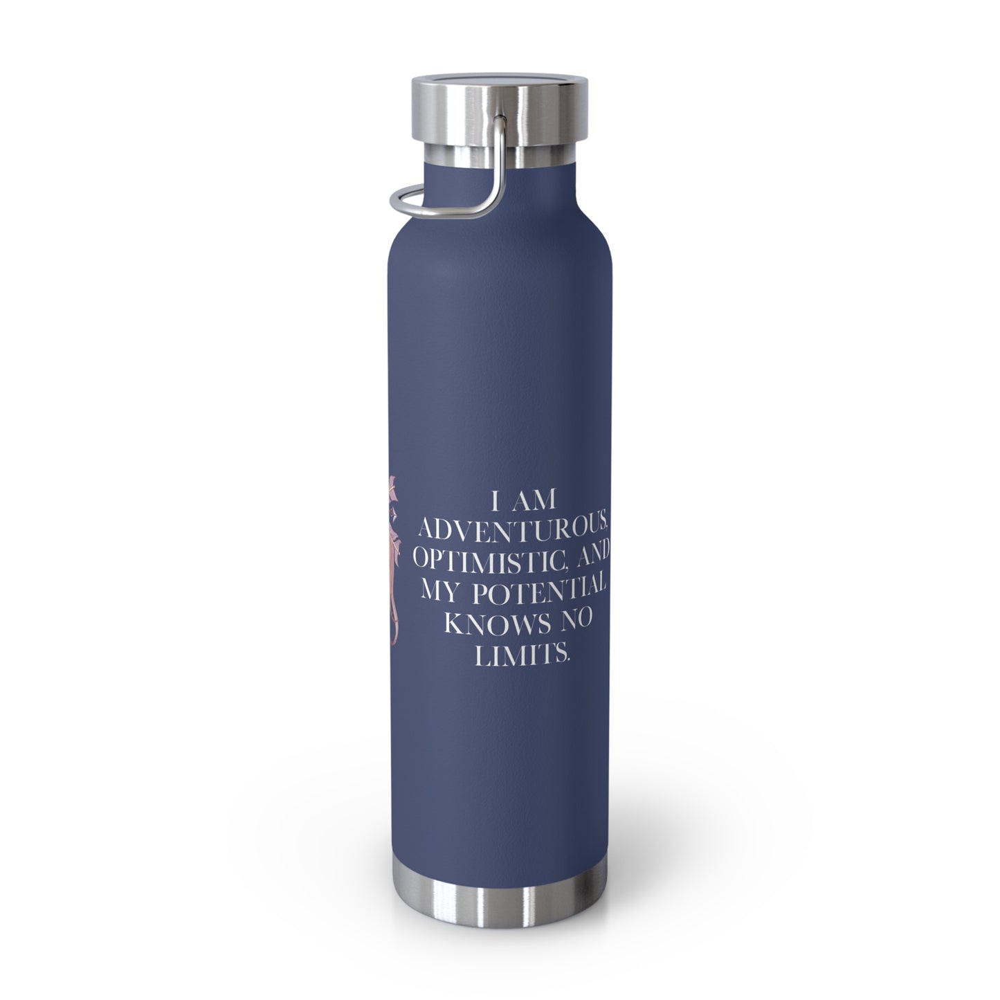 Zodiac Sagittarius Copper Vacuum Insulated Bottle, 22oz