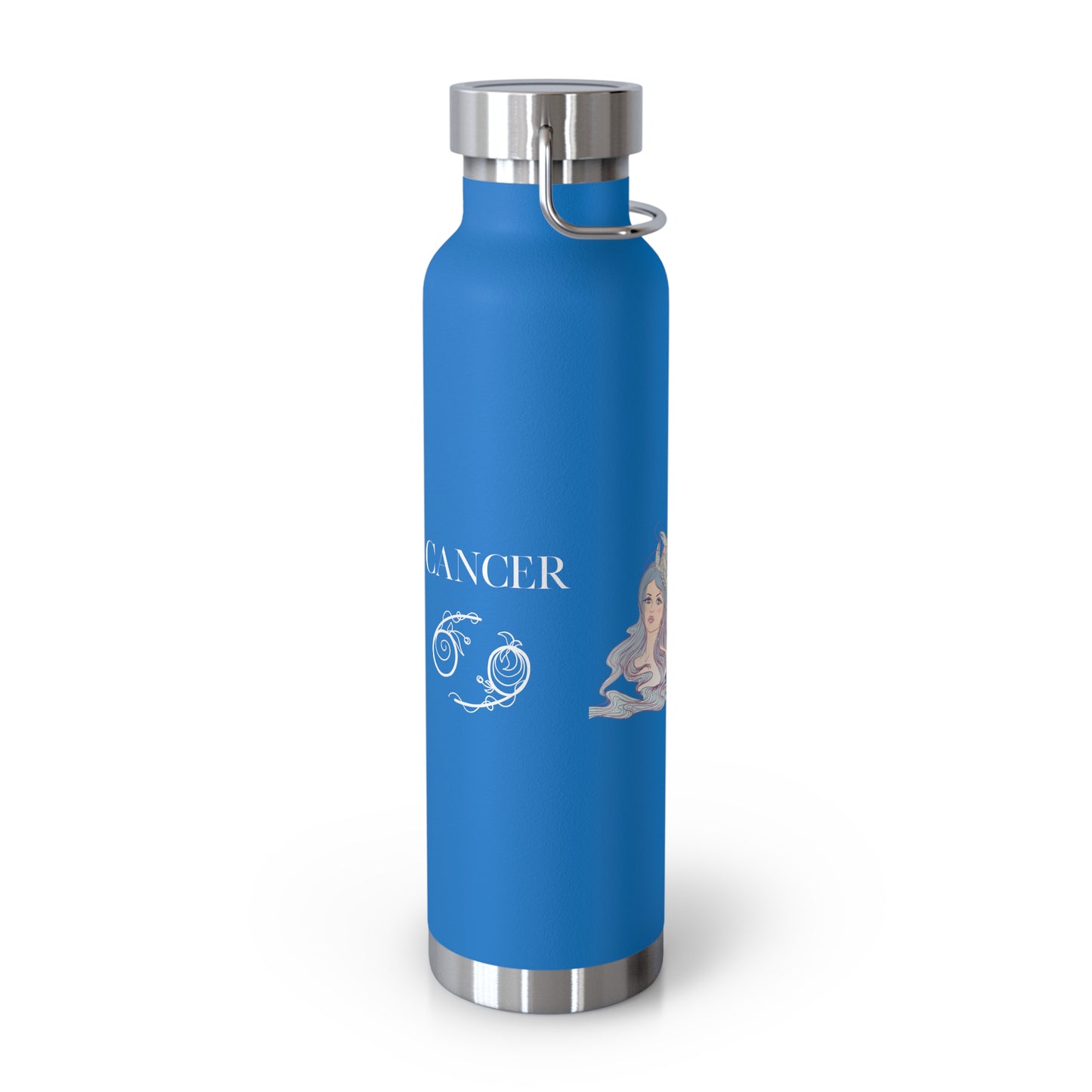 Zodiac Cancer Copper Vacuum Insulated Bottle, 22oz