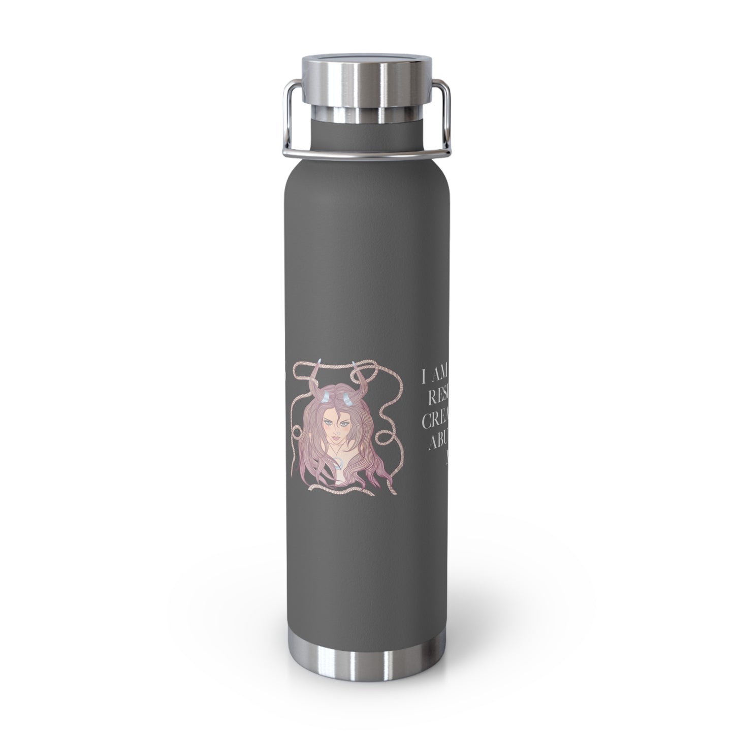 Zodiac Taurus Copper Vacuum Insulated Bottle, 22oz