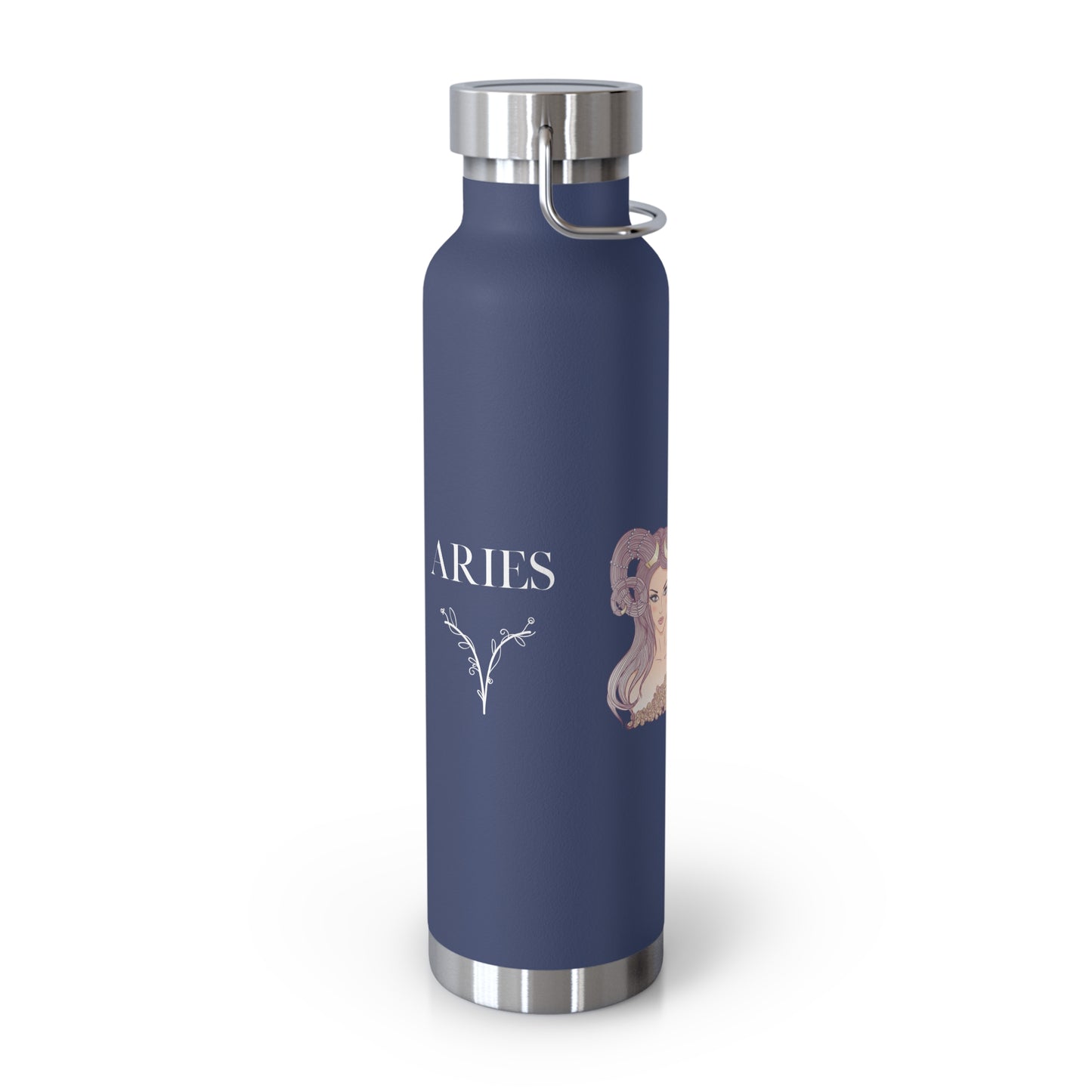 Zodiac Aries Copper Vacuum Insulated Bottle, 22oz