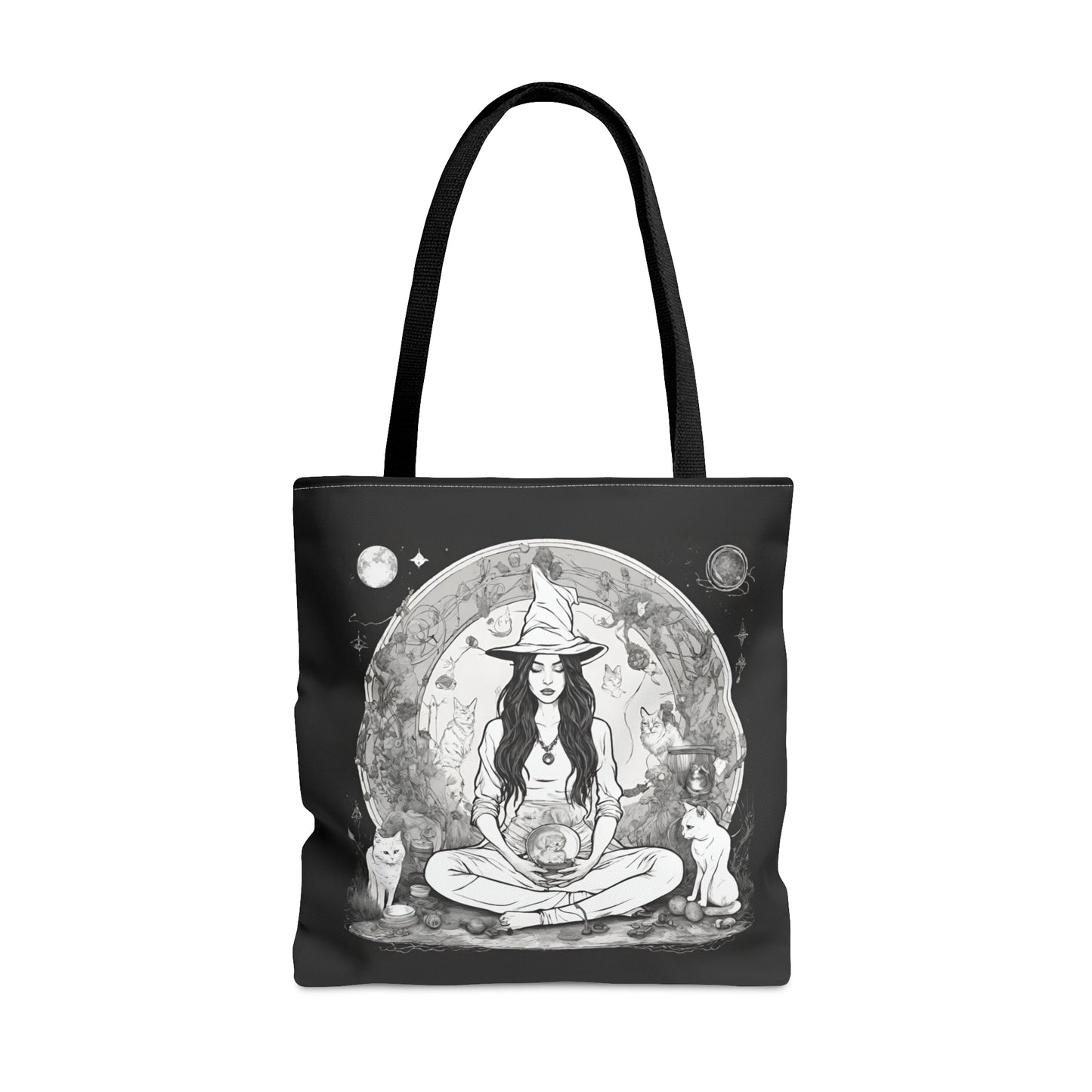 Mediate for a Moment Yoga Tote Bag (AOP)