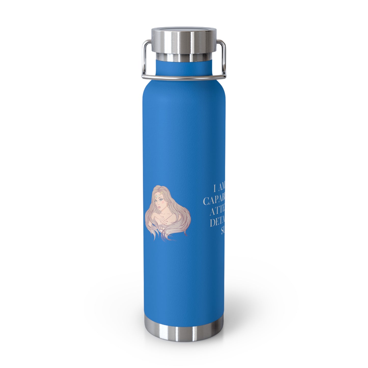 Zodiac Virgo Copper Vacuum Insulated Bottle, 22oz