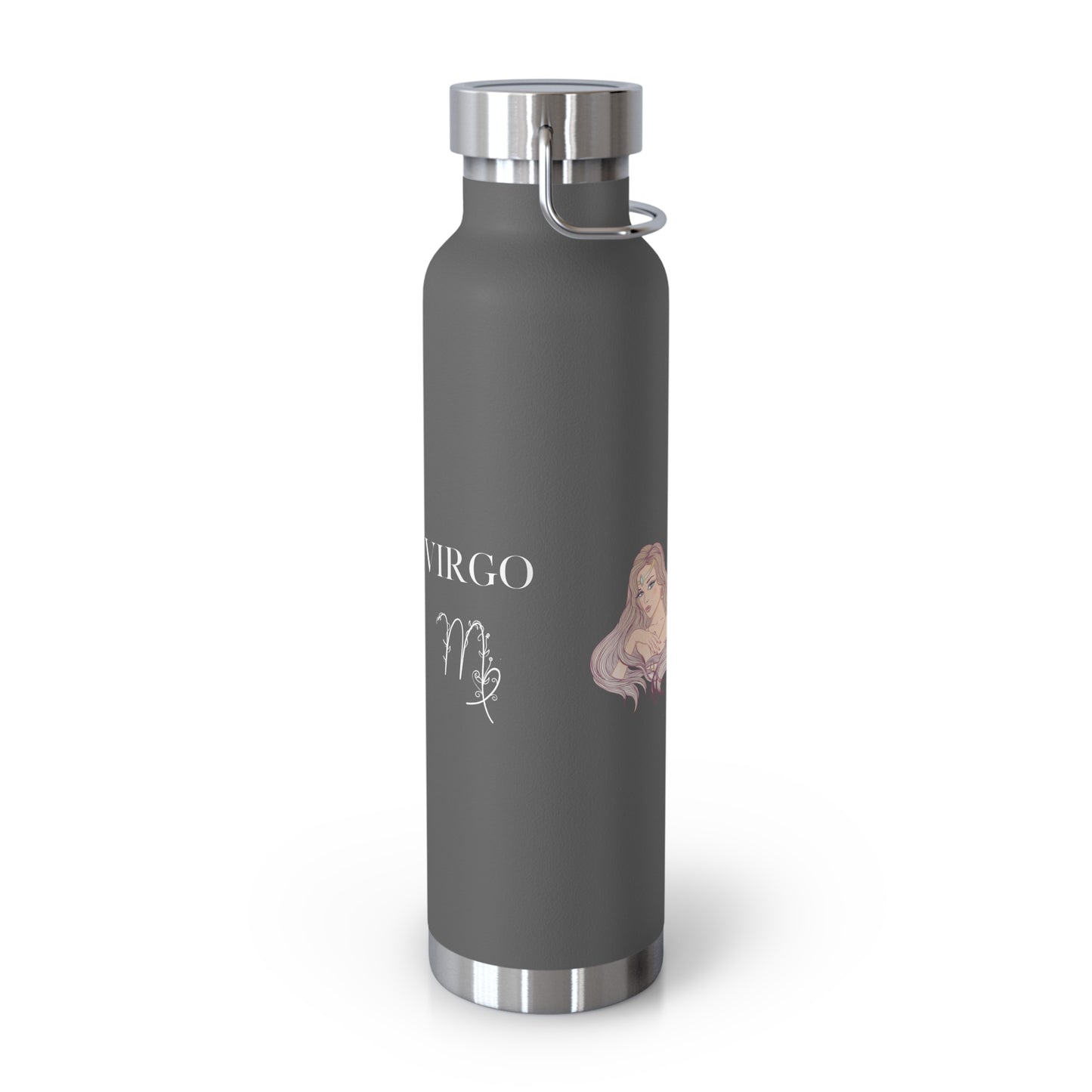 Zodiac Virgo Copper Vacuum Insulated Bottle, 22oz