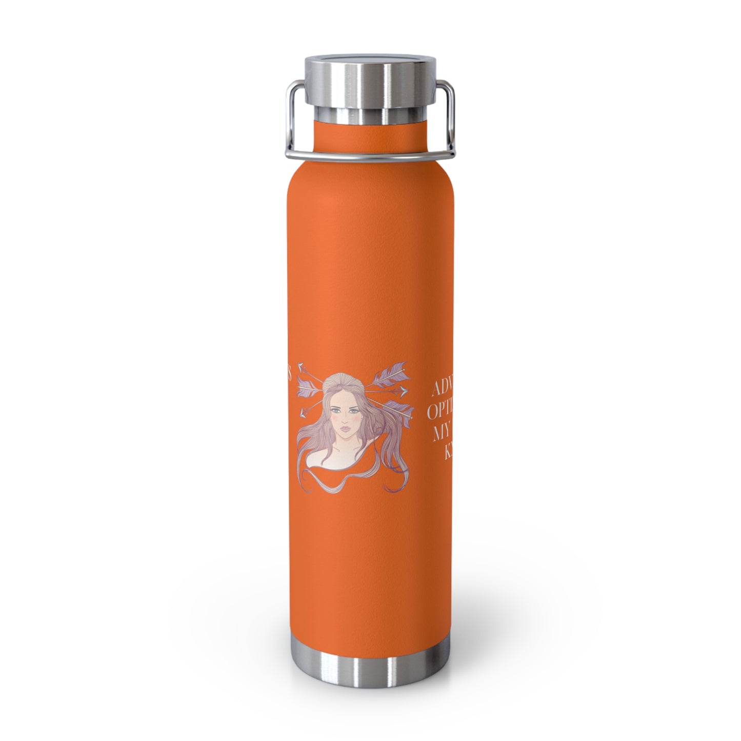 Zodiac Sagittarius Copper Vacuum Insulated Bottle, 22oz