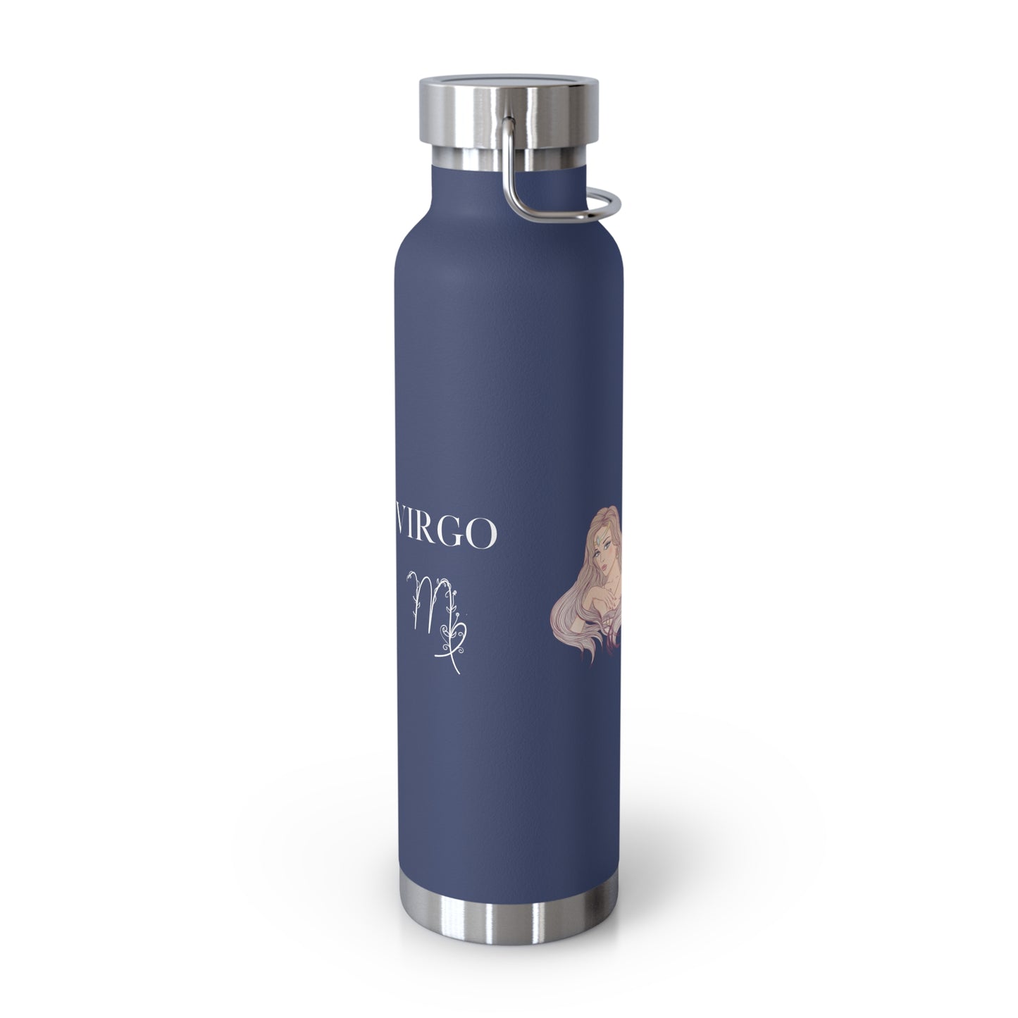 Zodiac Virgo Copper Vacuum Insulated Bottle, 22oz