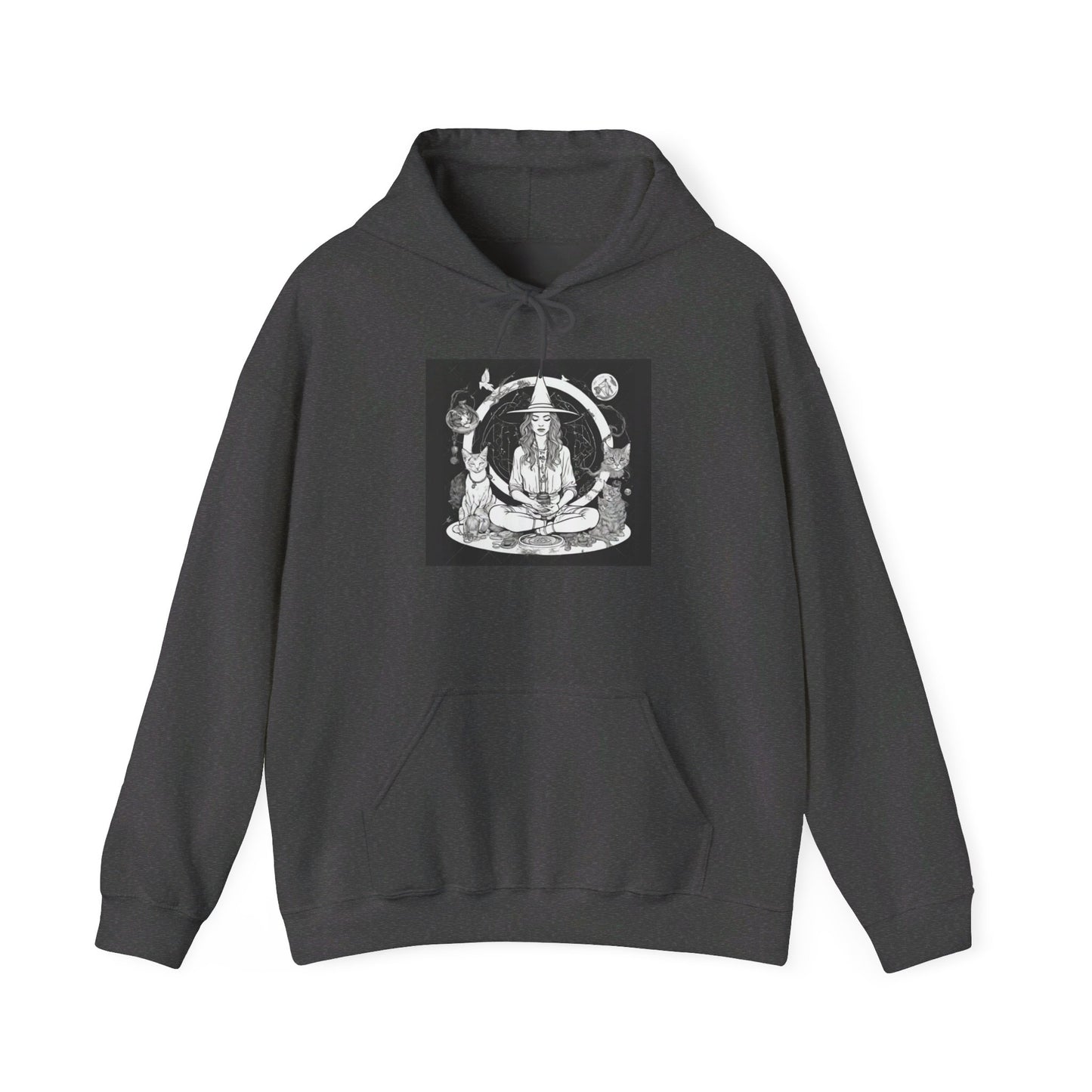 Mediating for the moment Unisex Heavy Blend™ Hooded Sweatshirt