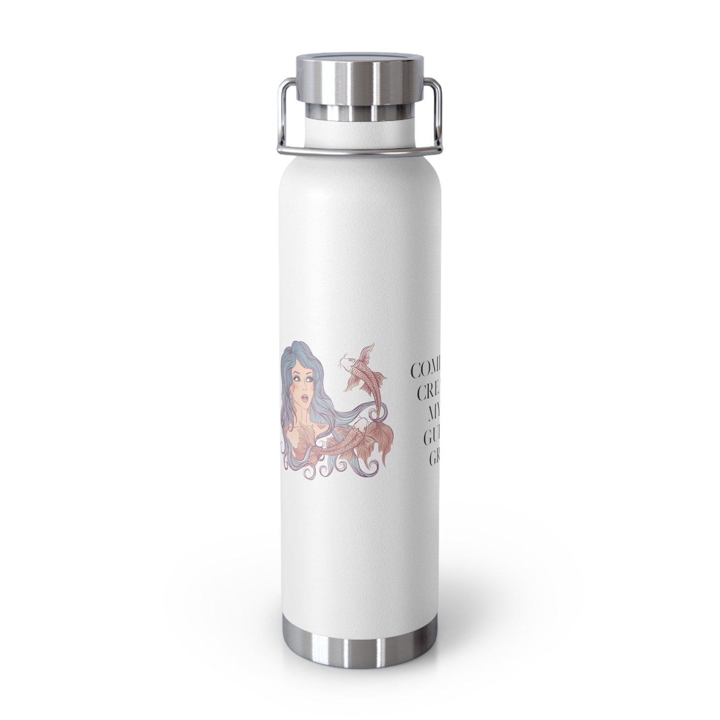 Zodiac Pisces Copper Vacuum Insulated Bottle, 22oz