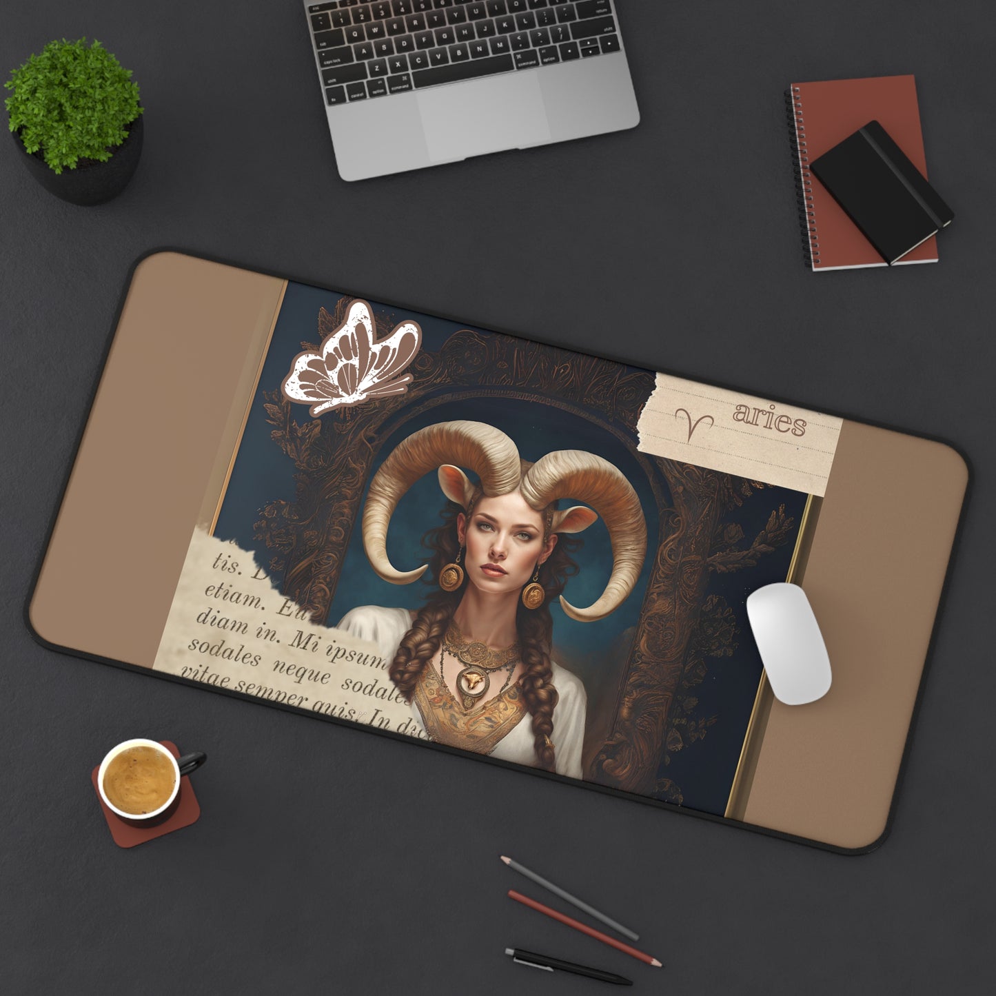 Zodiac Aries Desk Mat