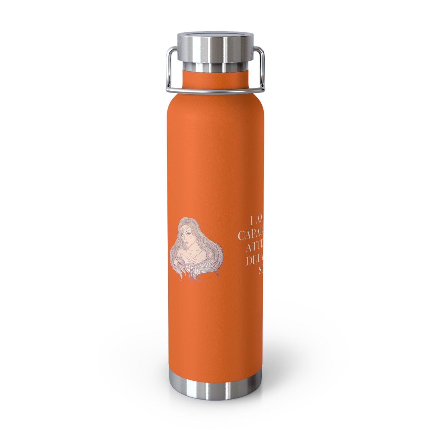 Zodiac Virgo Copper Vacuum Insulated Bottle, 22oz