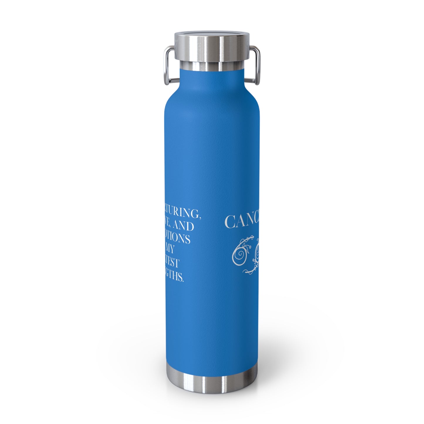 Zodiac Cancer Copper Vacuum Insulated Bottle, 22oz