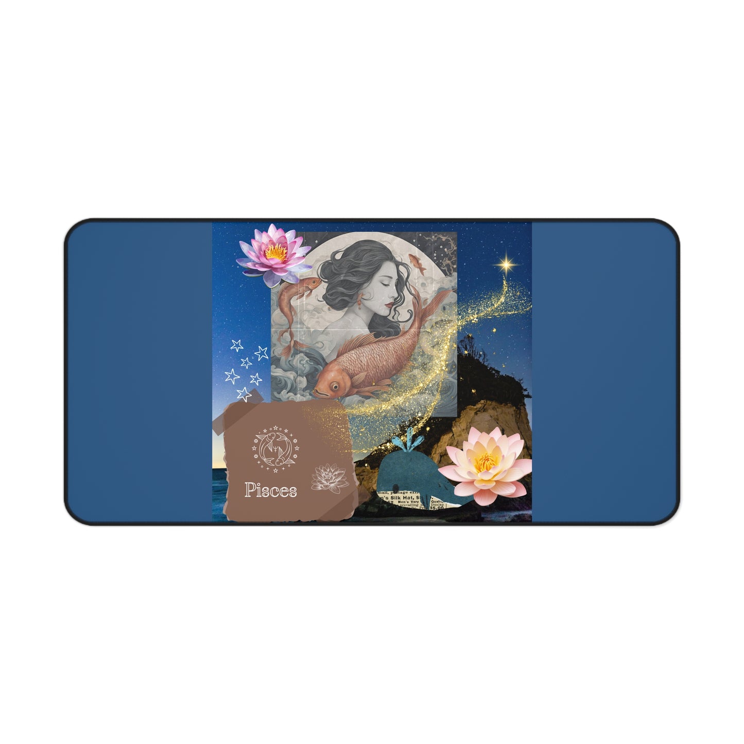 Zodiac Pisces Desk Mat