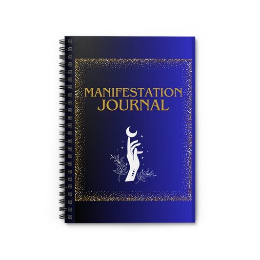 Manifestation Notebook - Spiral Notebook - Ruled Line