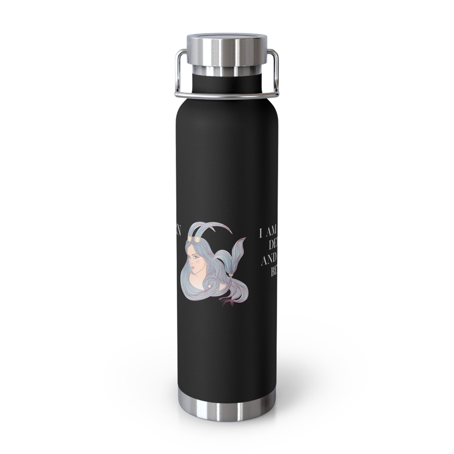 Zodiac Capricorn Copper Vacuum Insulated Bottle, 22oz