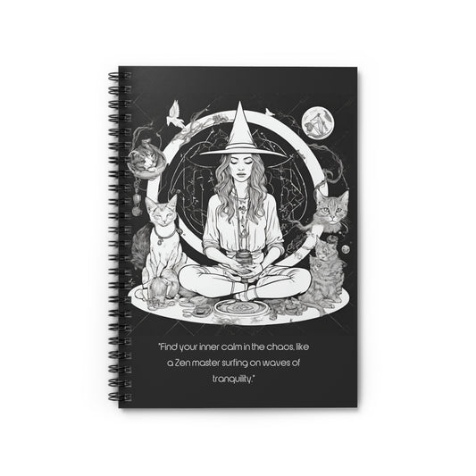 Zen Master Spiral Notebook - Ruled Line