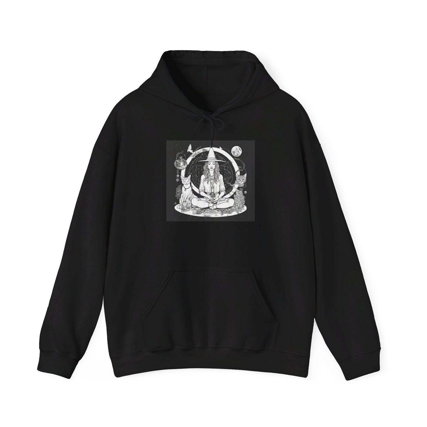 Mediating for the moment Unisex Heavy Blend™ Hooded Sweatshirt