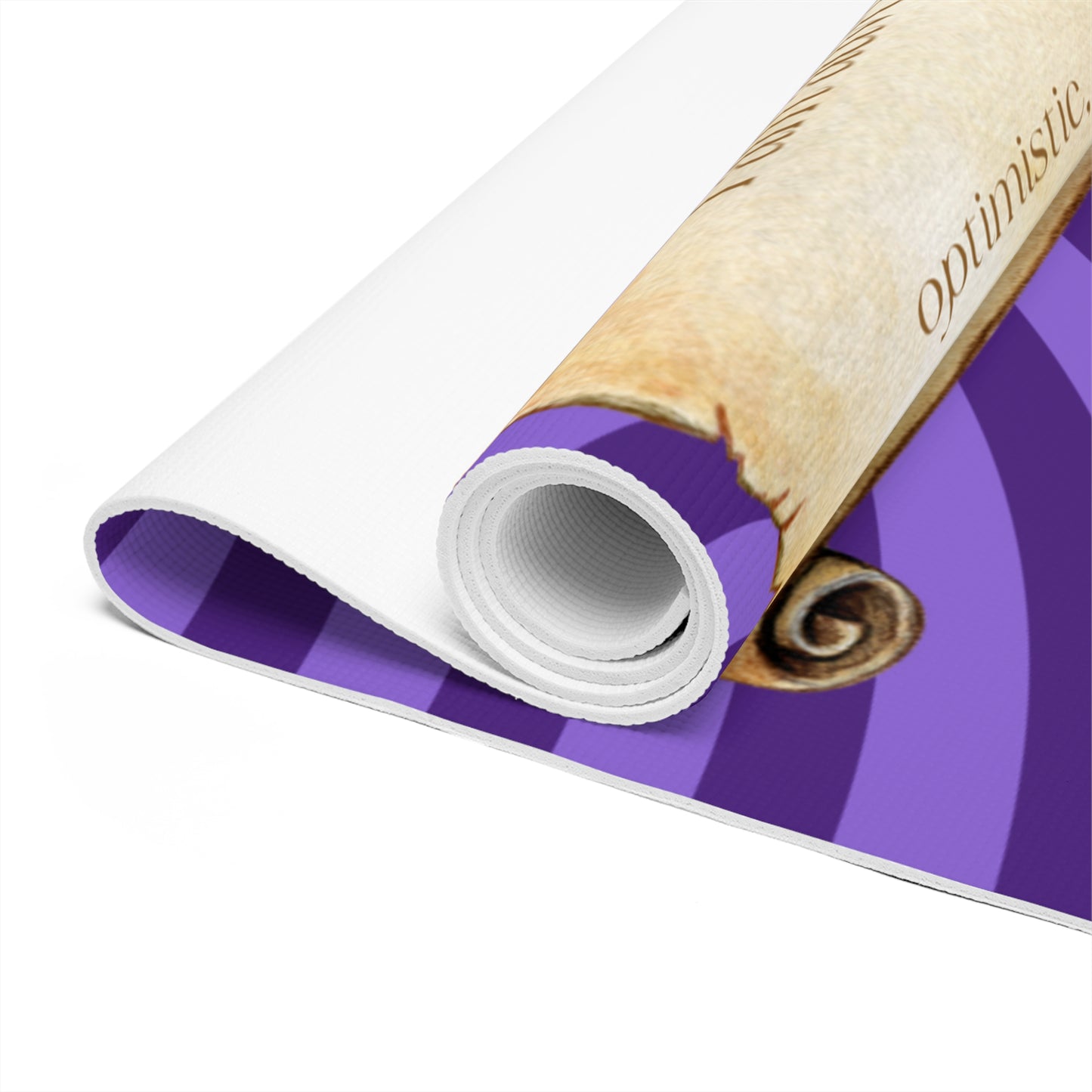 Purple Meditation Zodiac Sagittarius Foam Yoga Mat