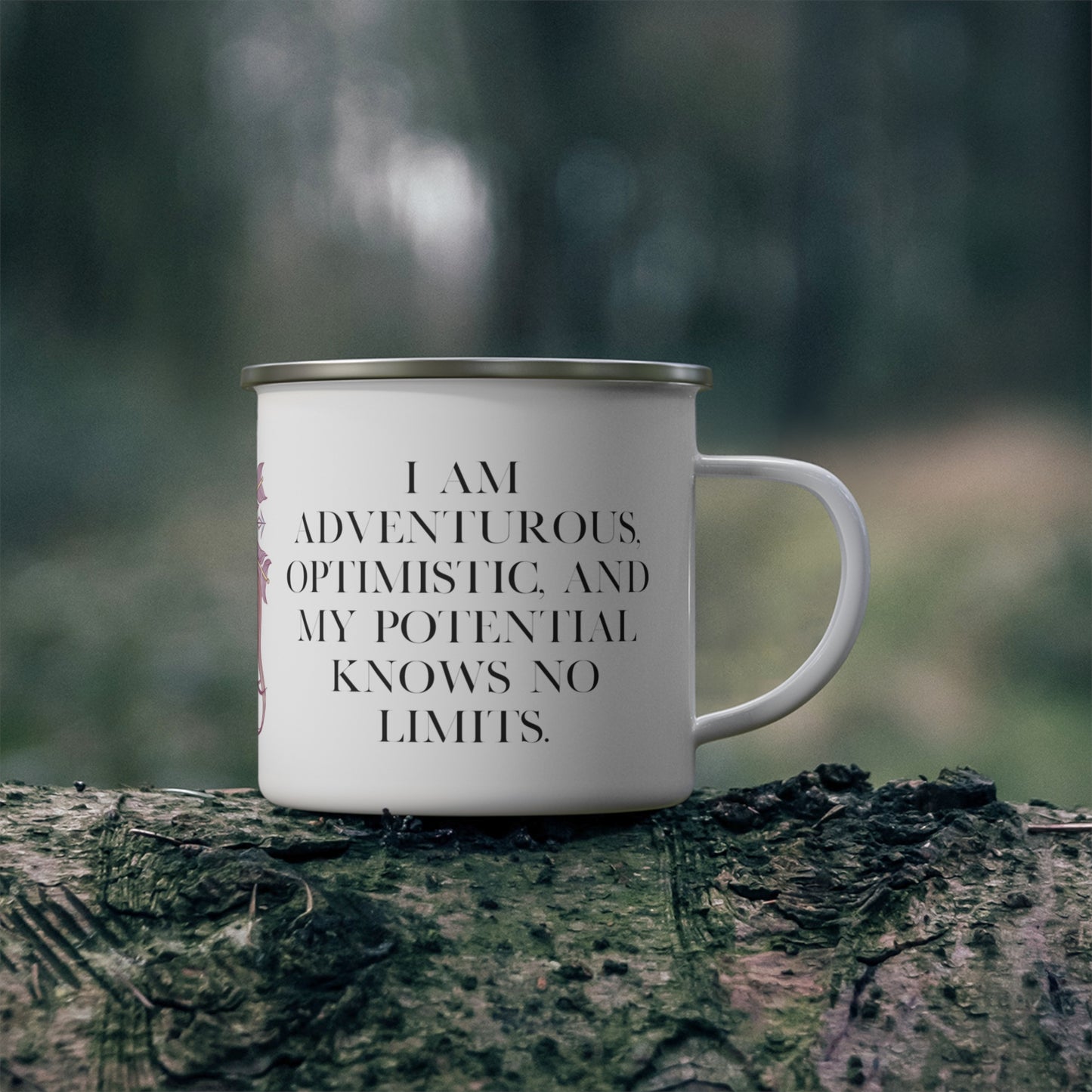 Zodiac Sagittarius Enamel Camping Mug