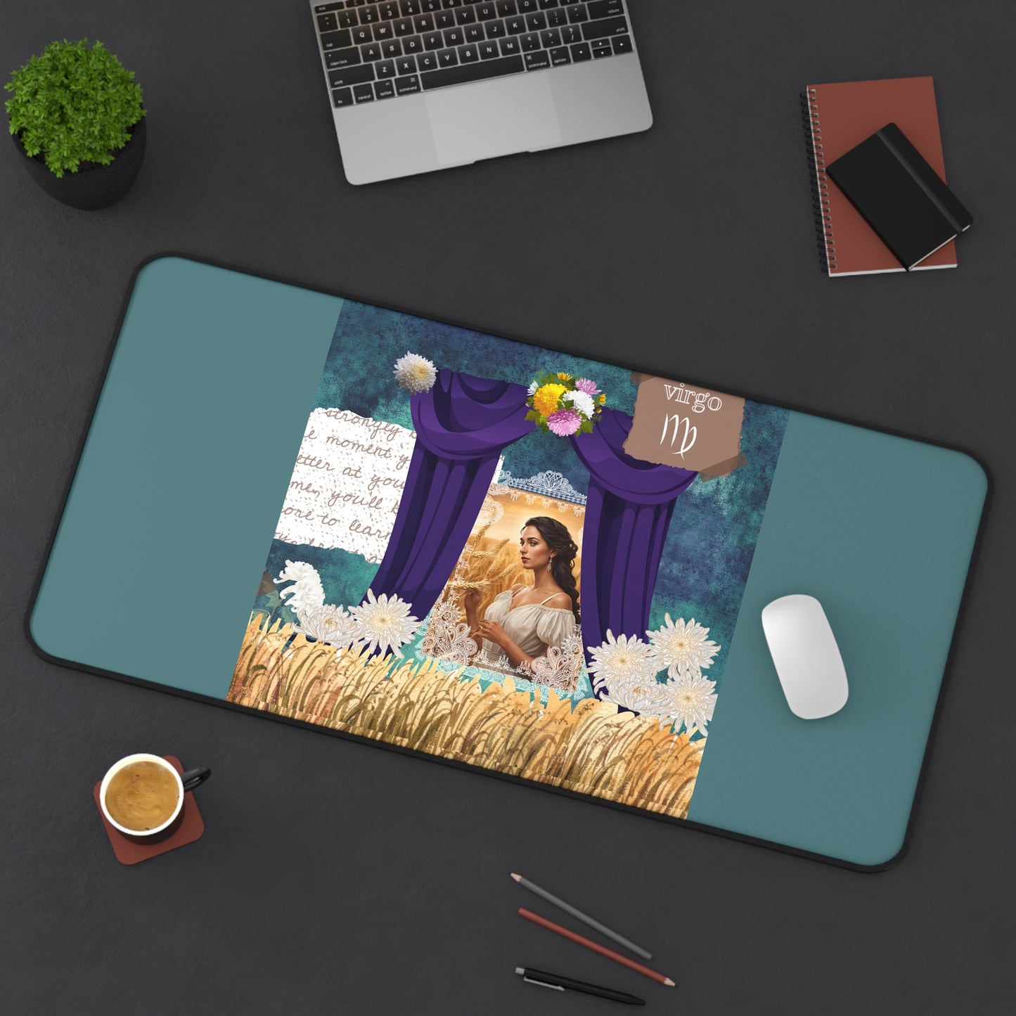 Zodiac Virgo Desk Mat