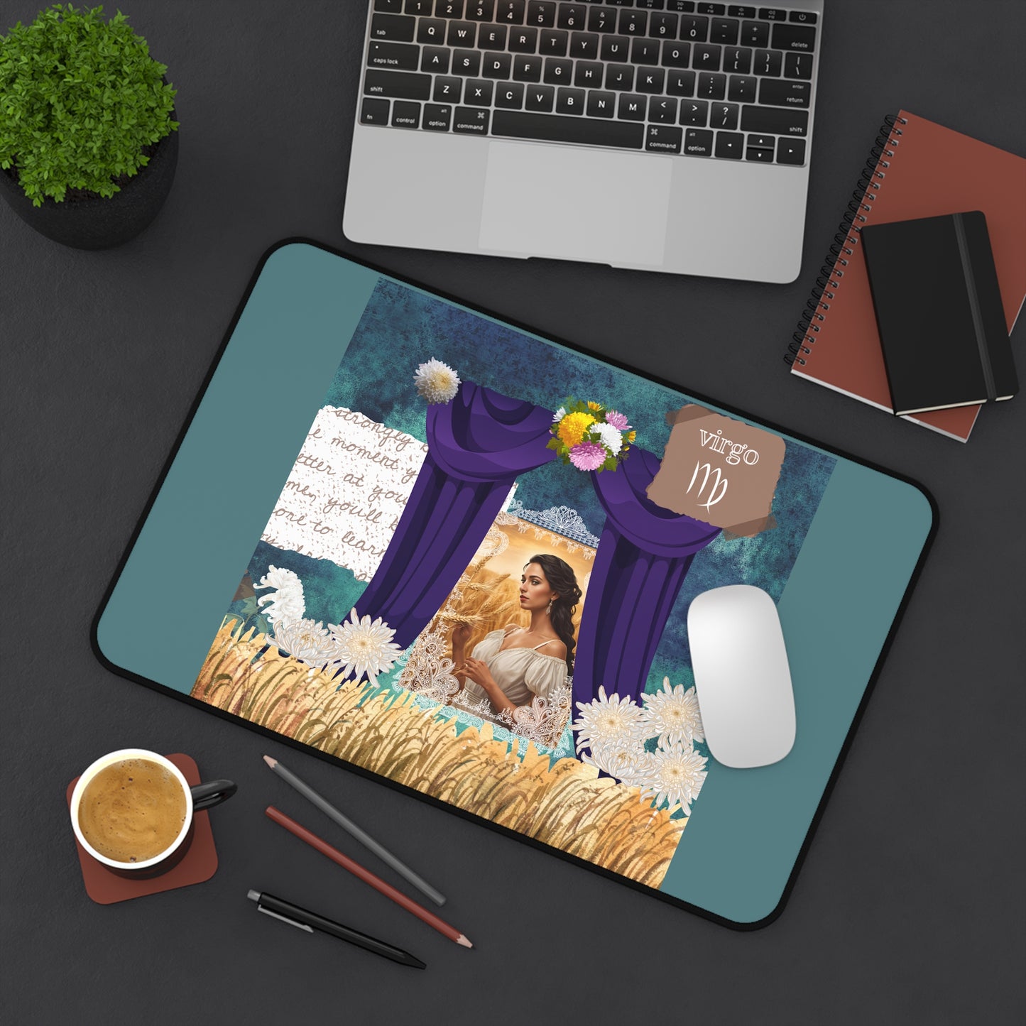 Zodiac Virgo Desk Mat