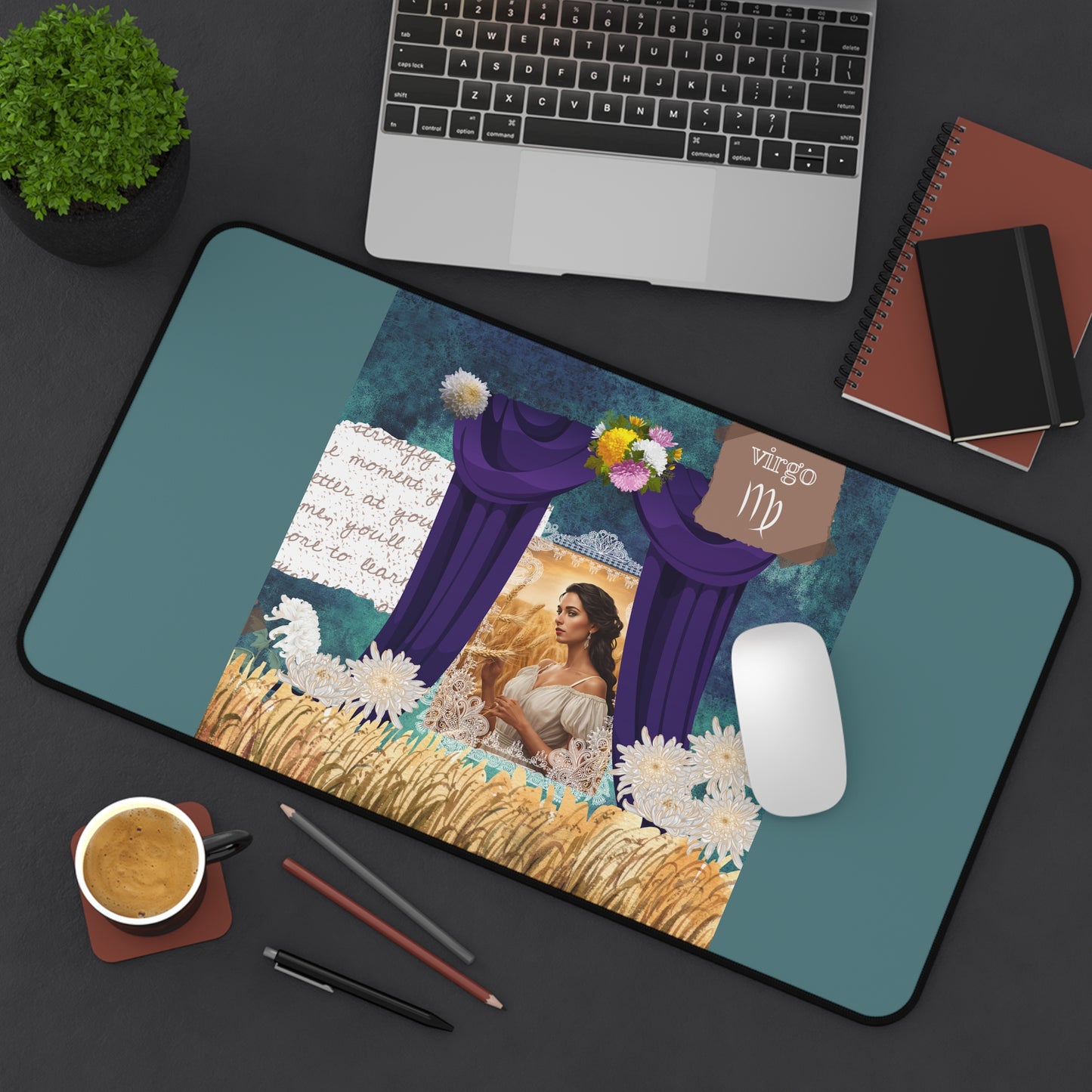 Zodiac Virgo Desk Mat