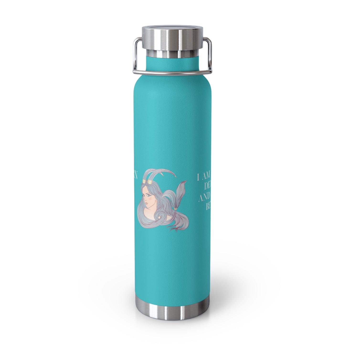 Zodiac Capricorn Copper Vacuum Insulated Bottle, 22oz