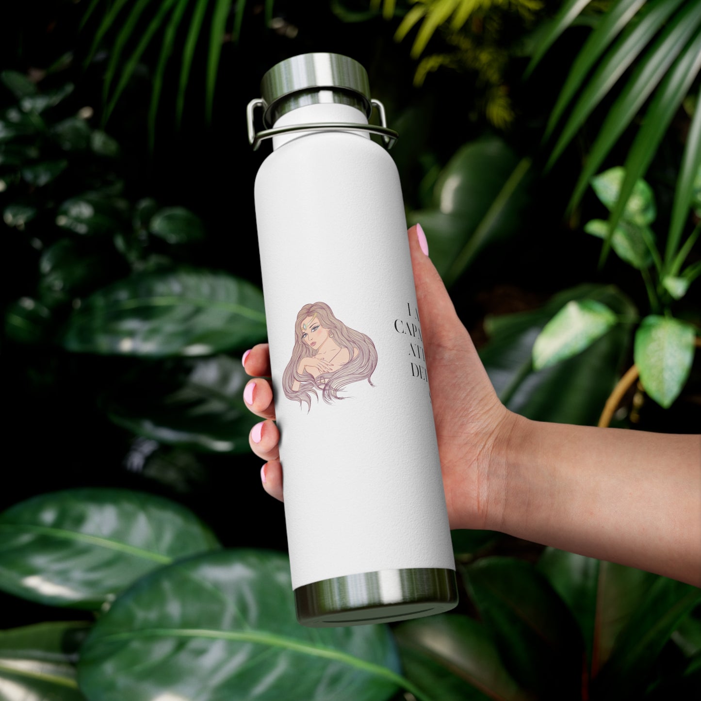 Zodiac Virgo Copper Vacuum Insulated Bottle, 22oz