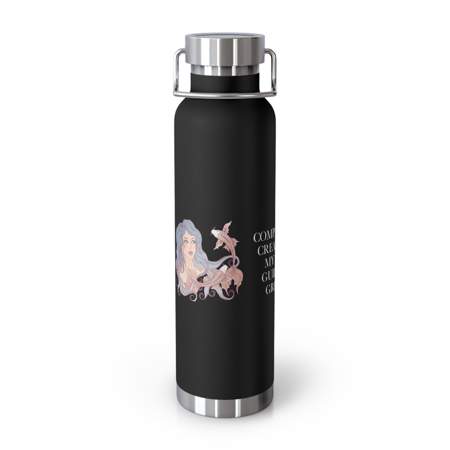 Zodiac Pisces Copper Vacuum Insulated Bottle, 22oz