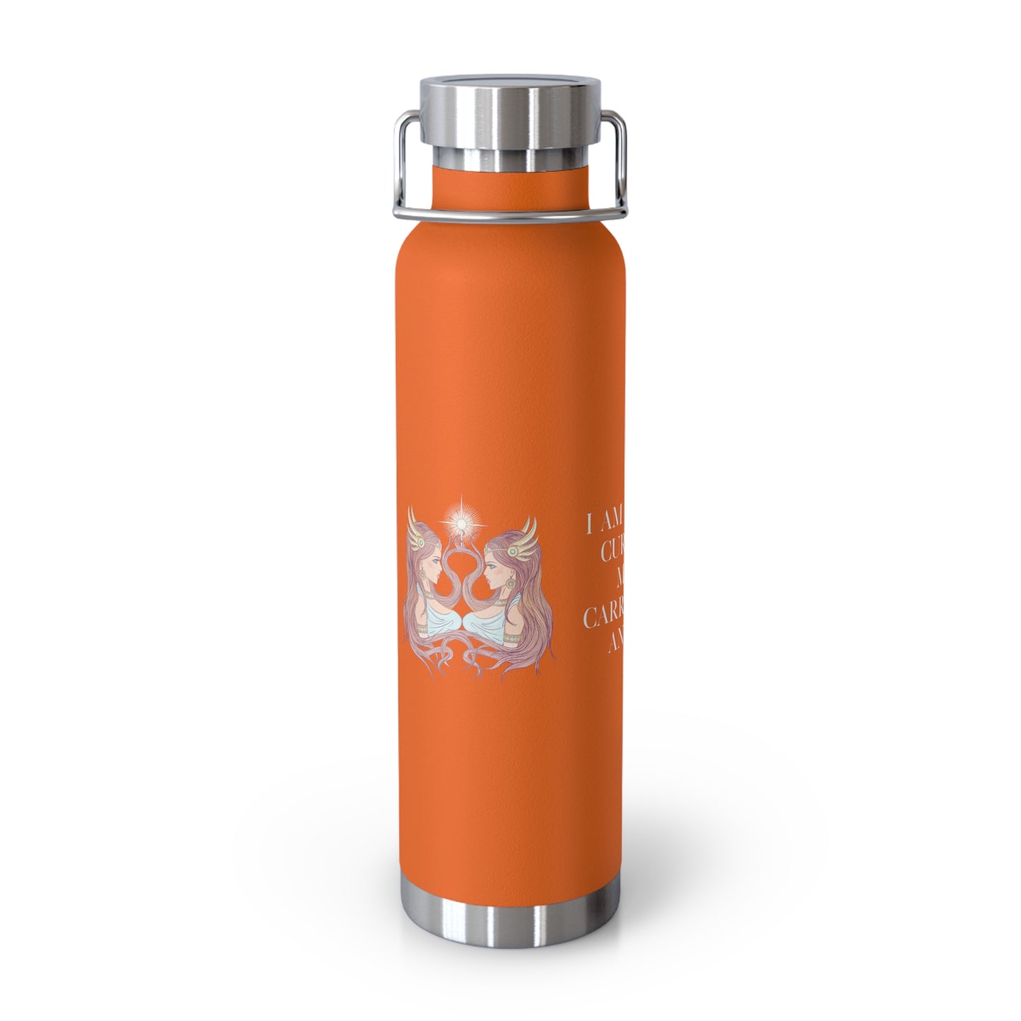 Zodiac Gemini Copper Vacuum Insulated Bottle, 22oz