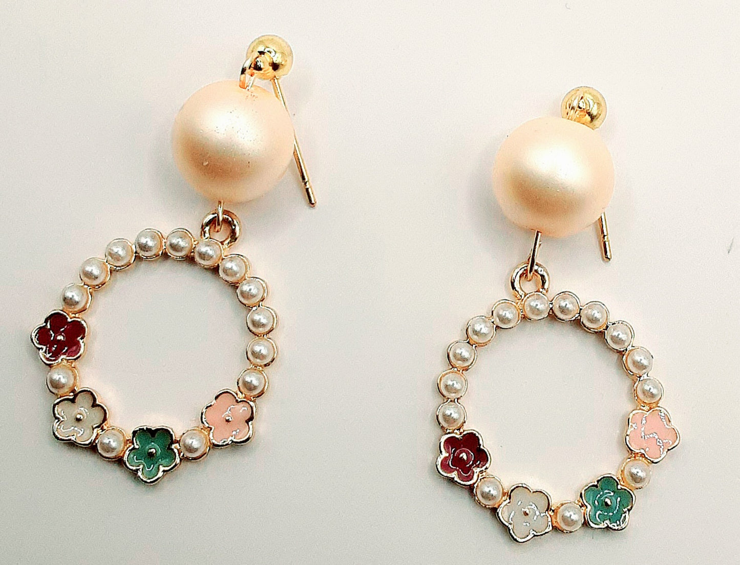 Spring Pearl Earrings - Four Various Designs