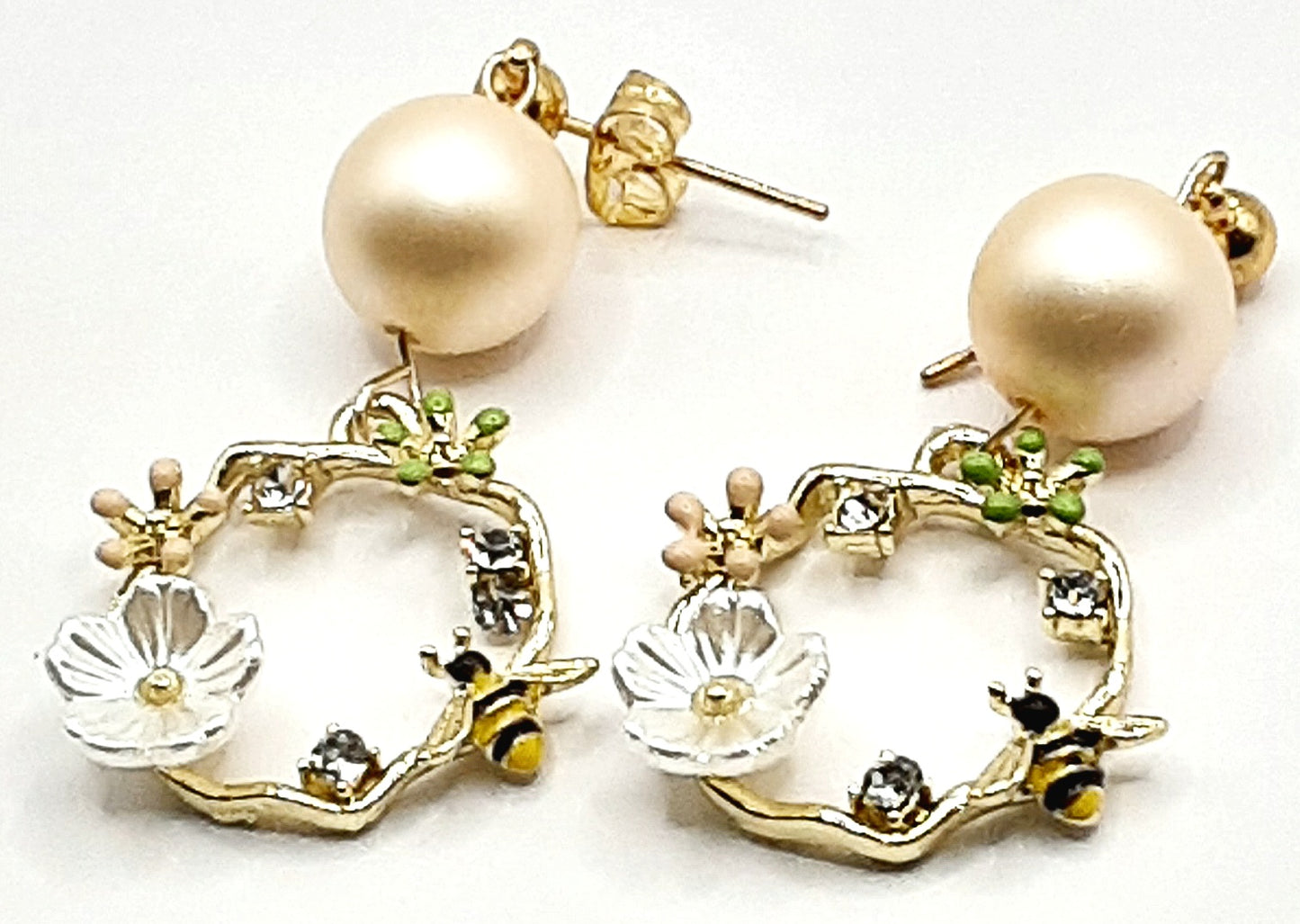 Spring Pearl Earrings - Four Various Designs