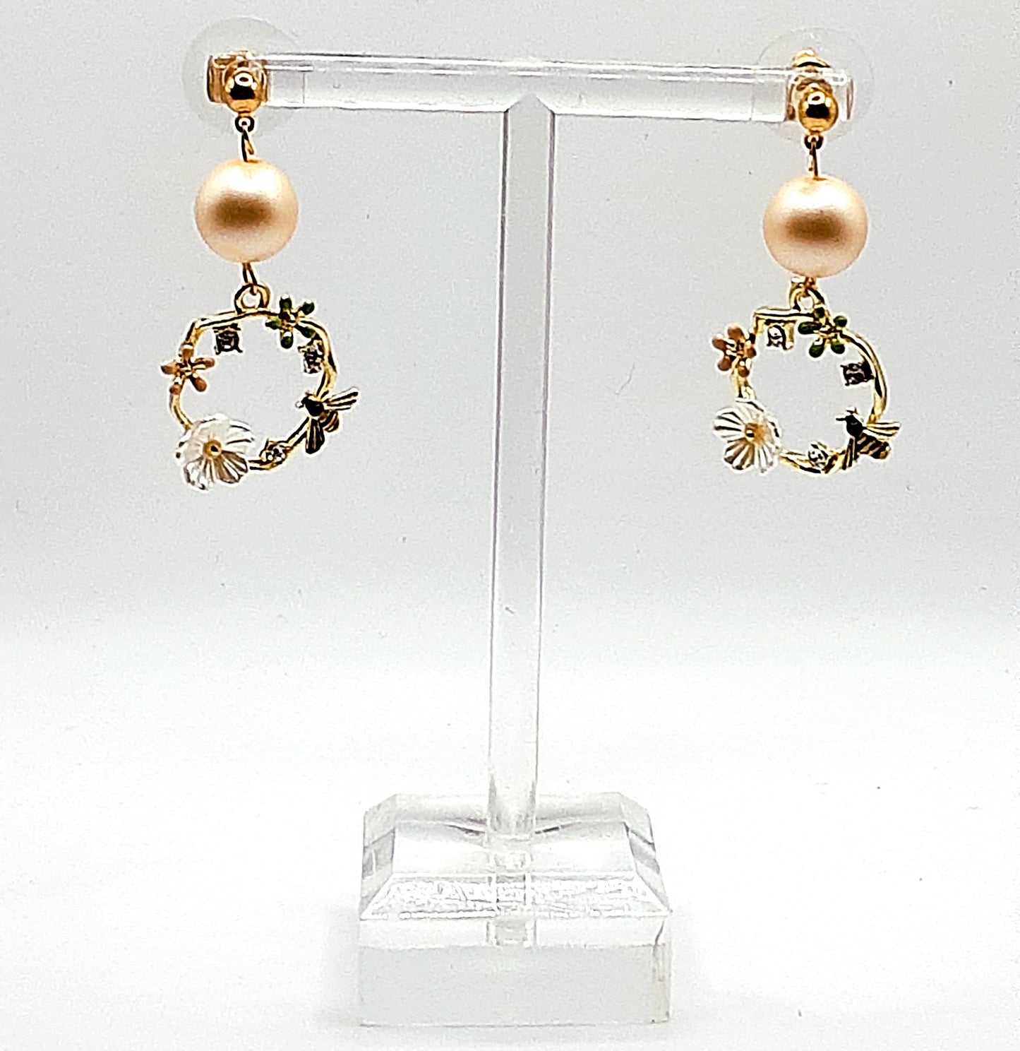 Spring Pearl Earrings - Four Various Designs