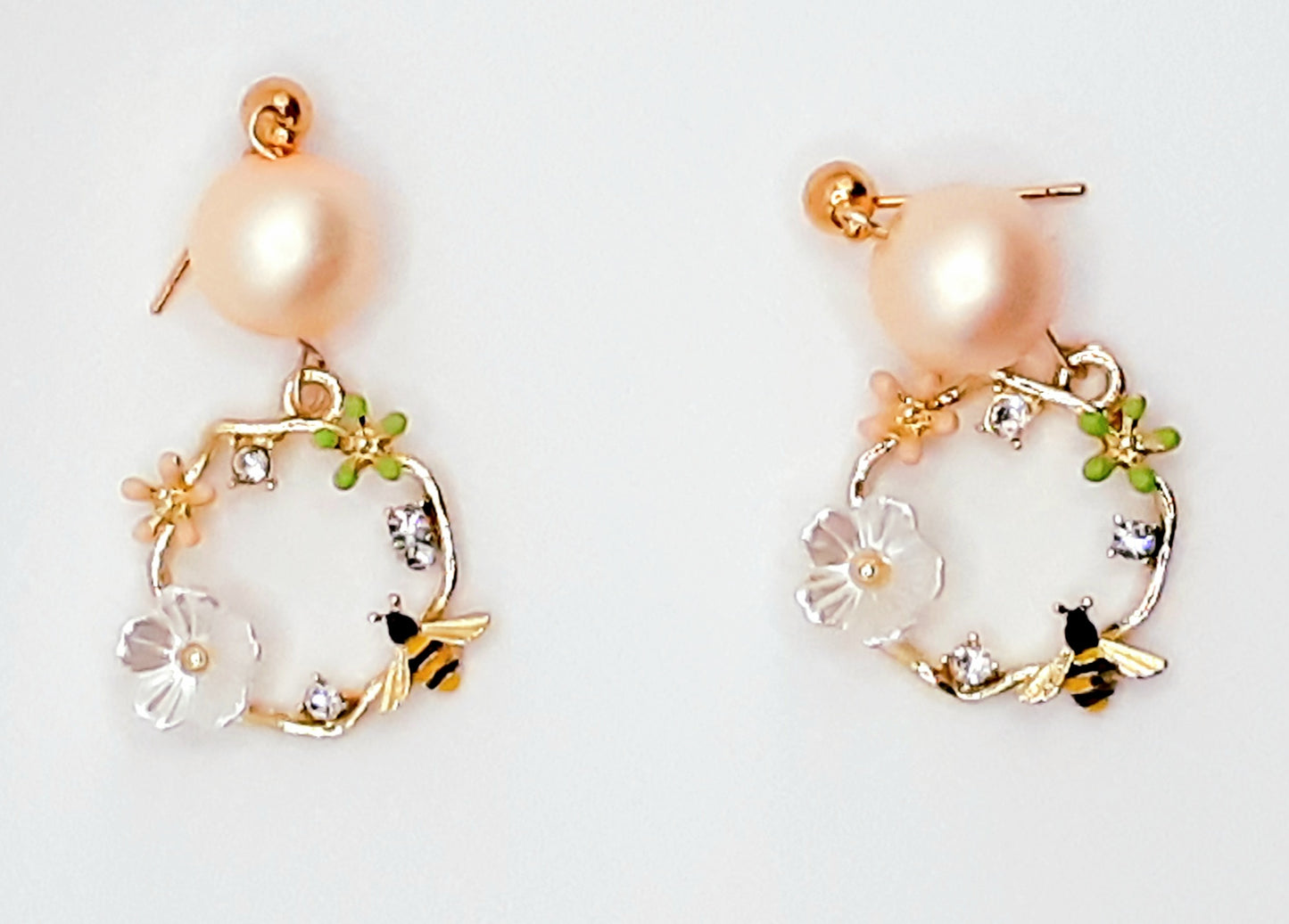 Spring Pearl Earrings - Four Various Designs