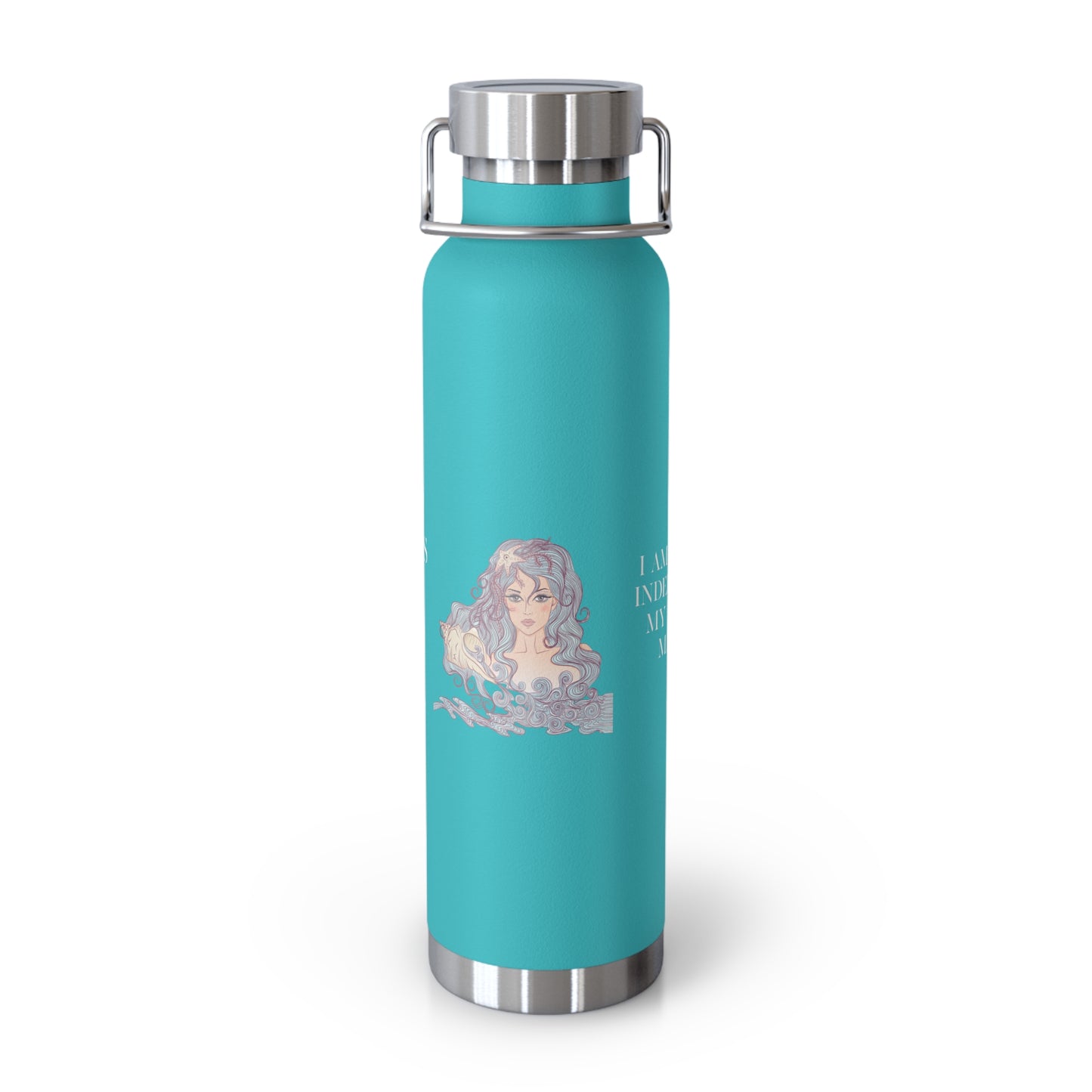 Zodiac Aquarius Copper Vacuum Insulated Bottle, 22oz